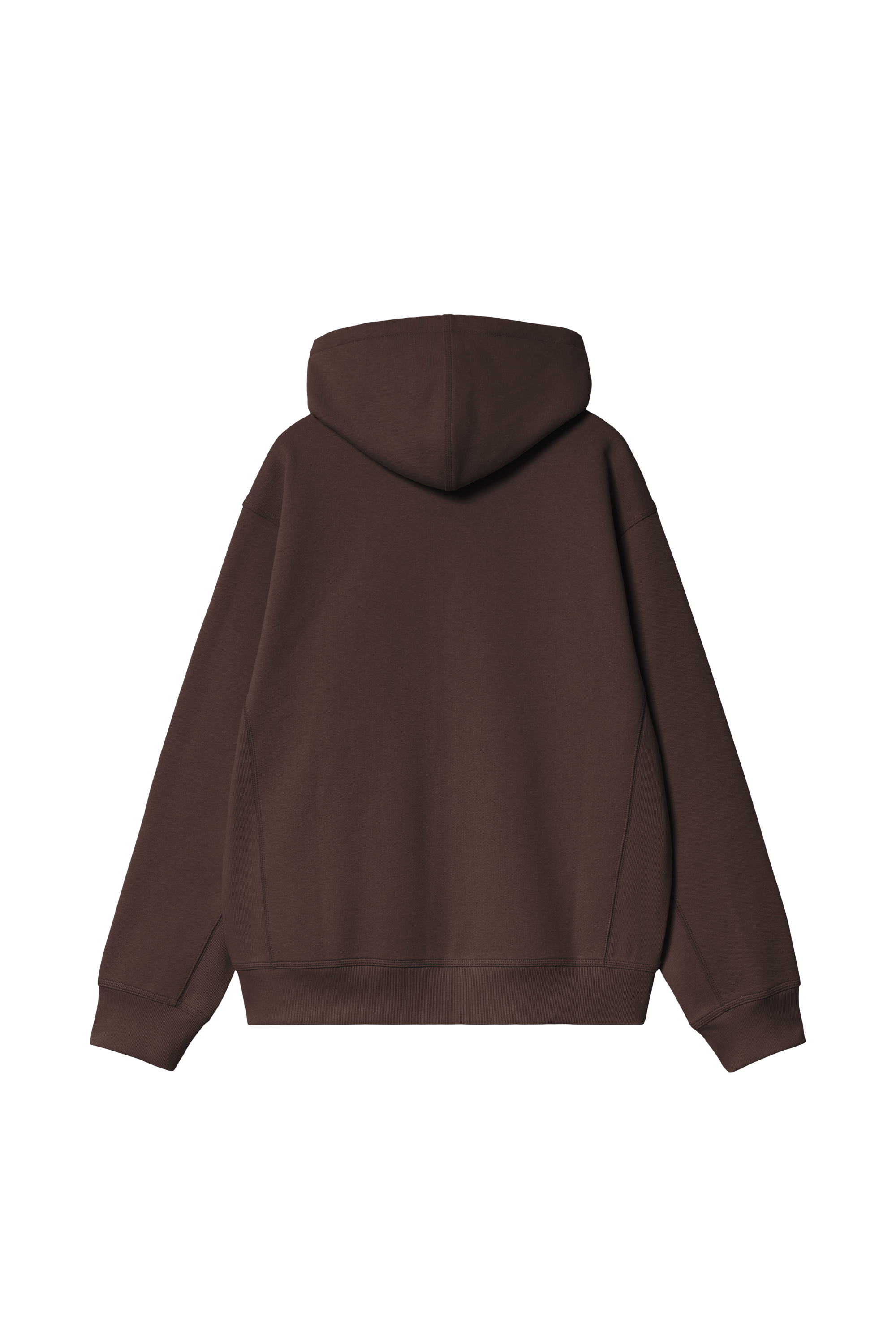Zip-up sweatshirt Brown
