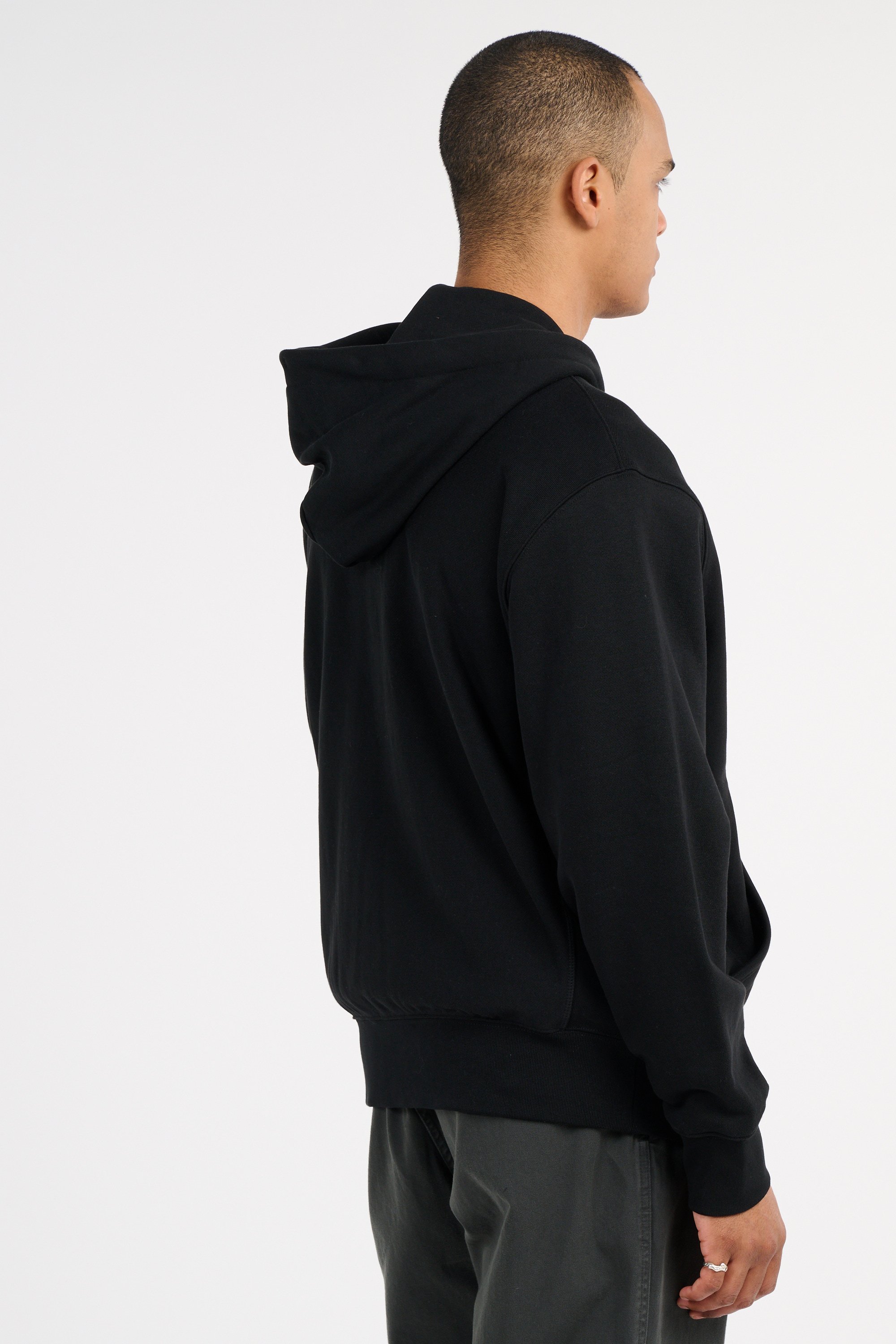 Hoodie zippé Noir