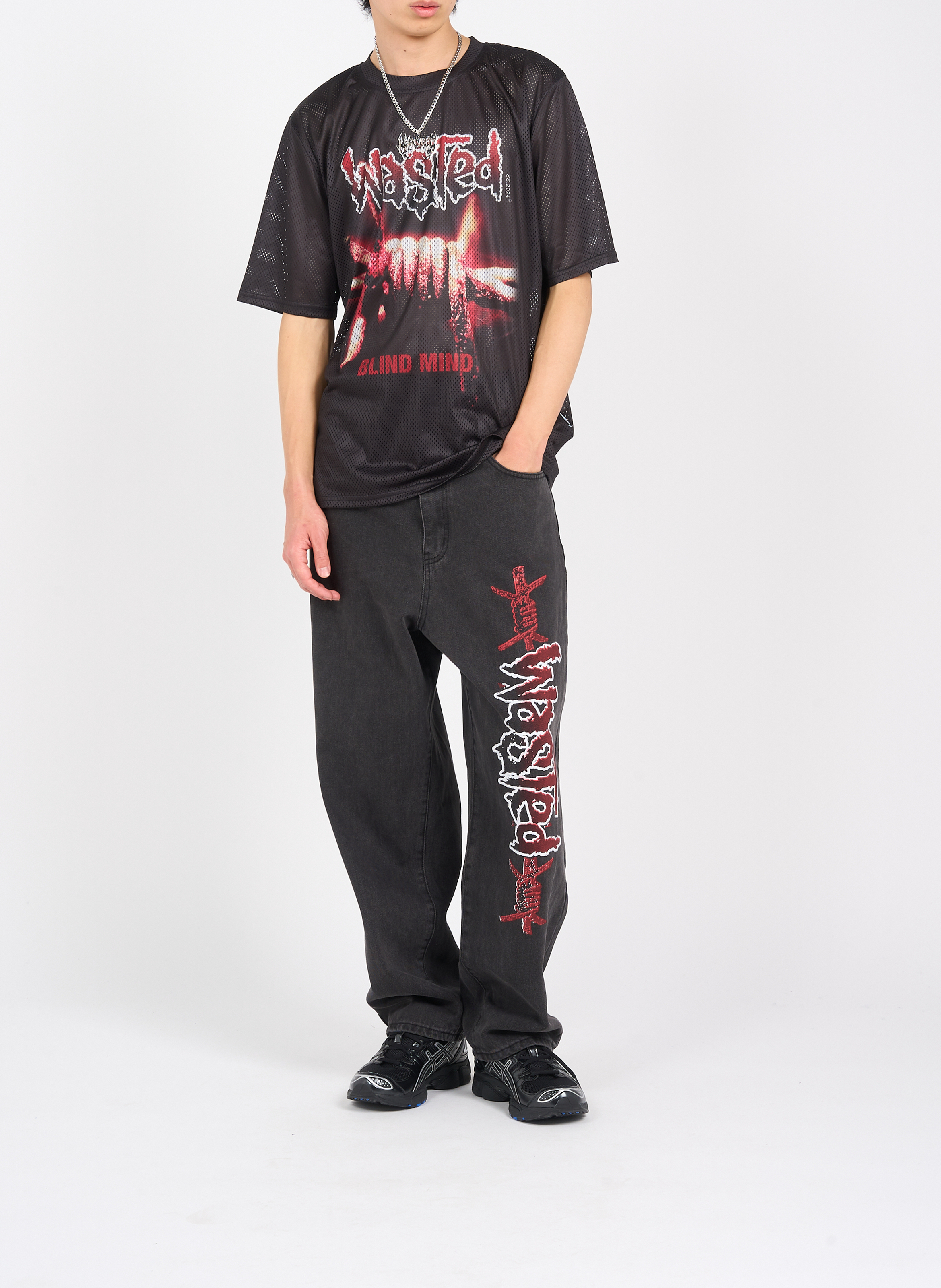 Jersey | Black WASTED Men