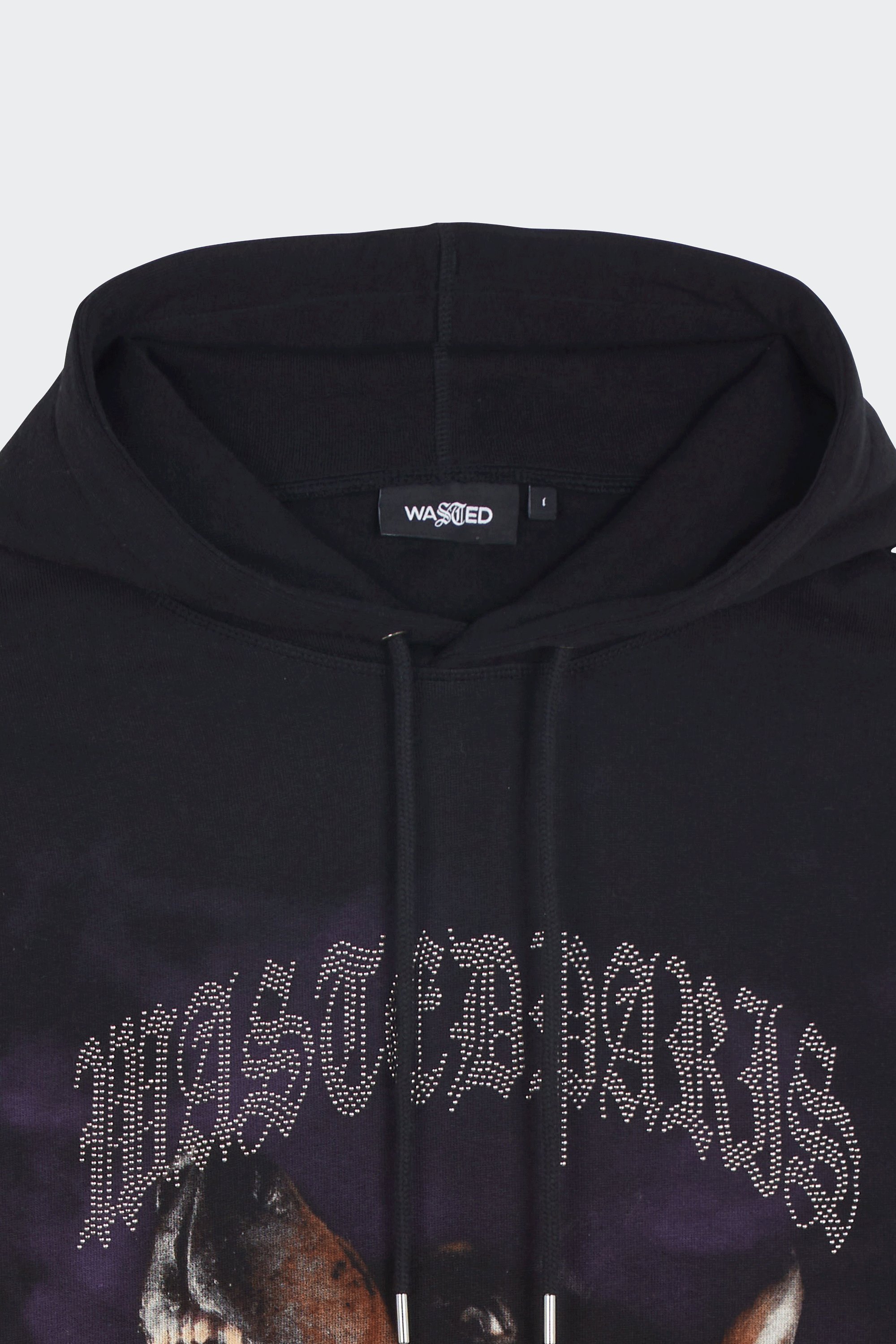 Hoodie | Black by WASTED Hoodie Black