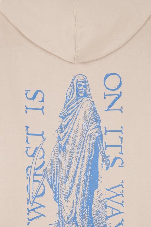 WASTED Hoodie Beige