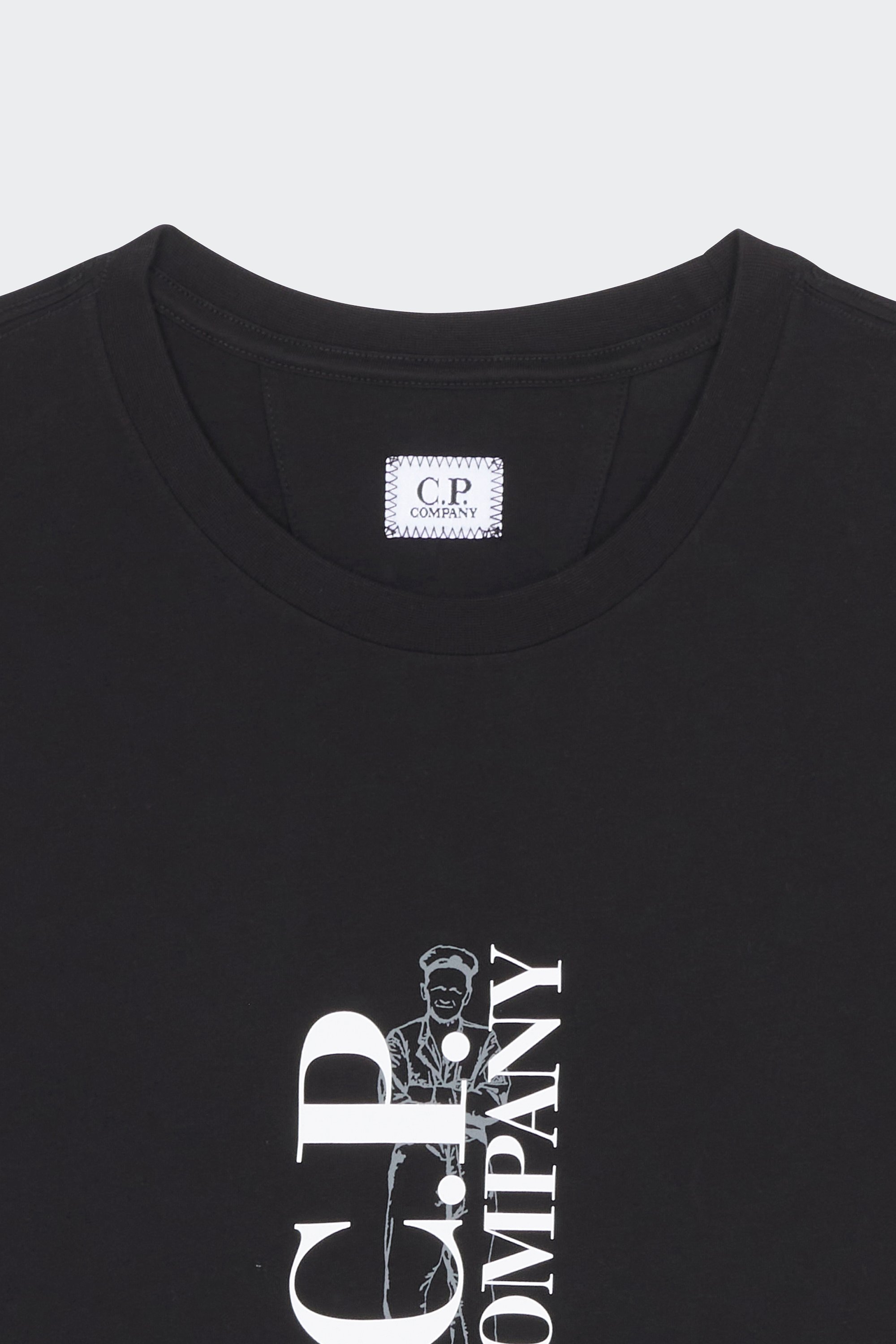 T-shirt | Black by C.P. COMPANY T-shirt Black