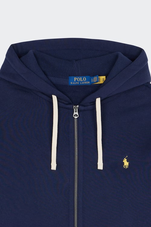 POLO RALPH LAUREN Hoodie zippé Bleu