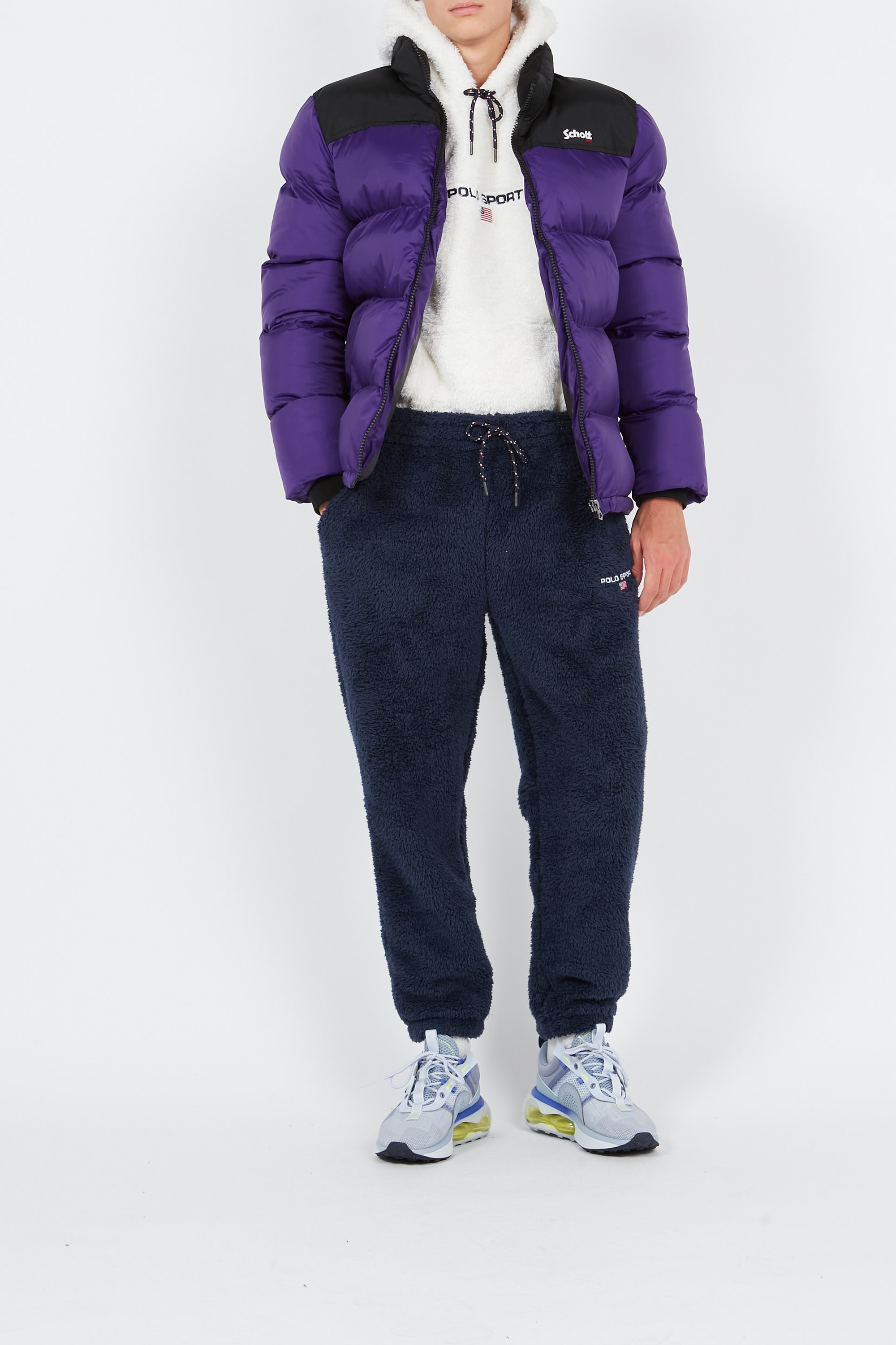 Doudoune SCHOTT Violet