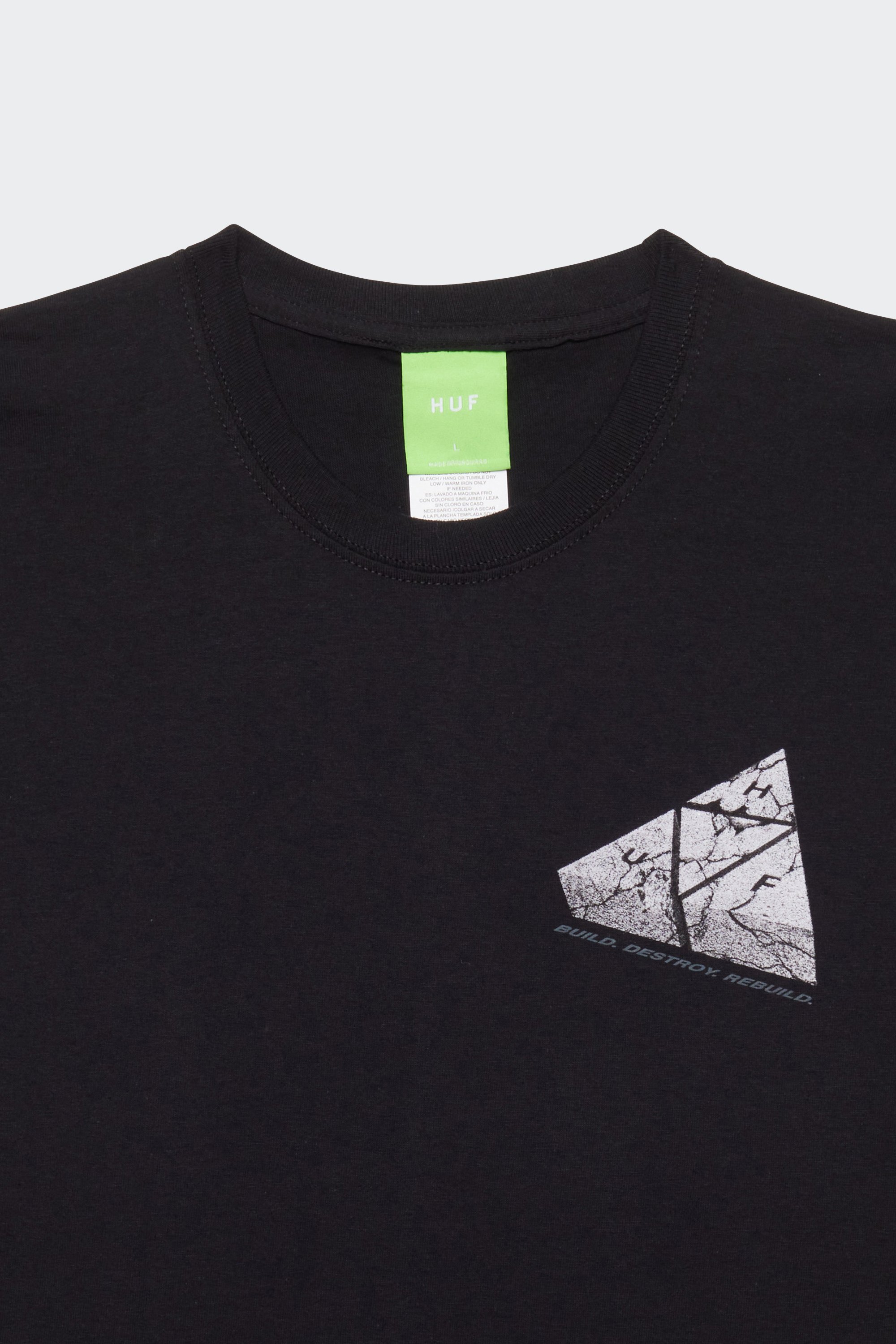 t-shirt | Noir by HUF t-shirt Noir