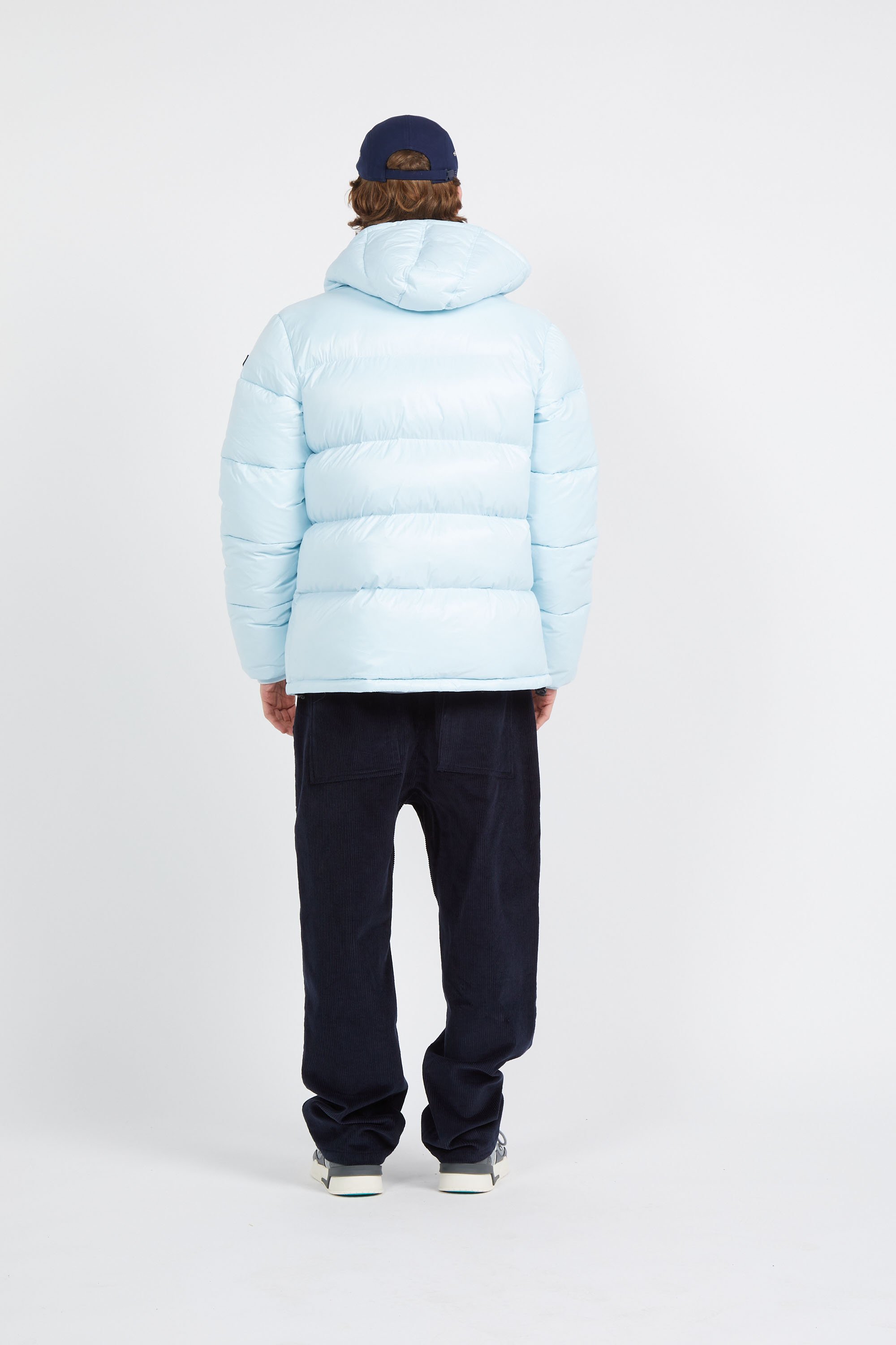 puffer coat | Blue by SCHOTT puffer coat Blue
