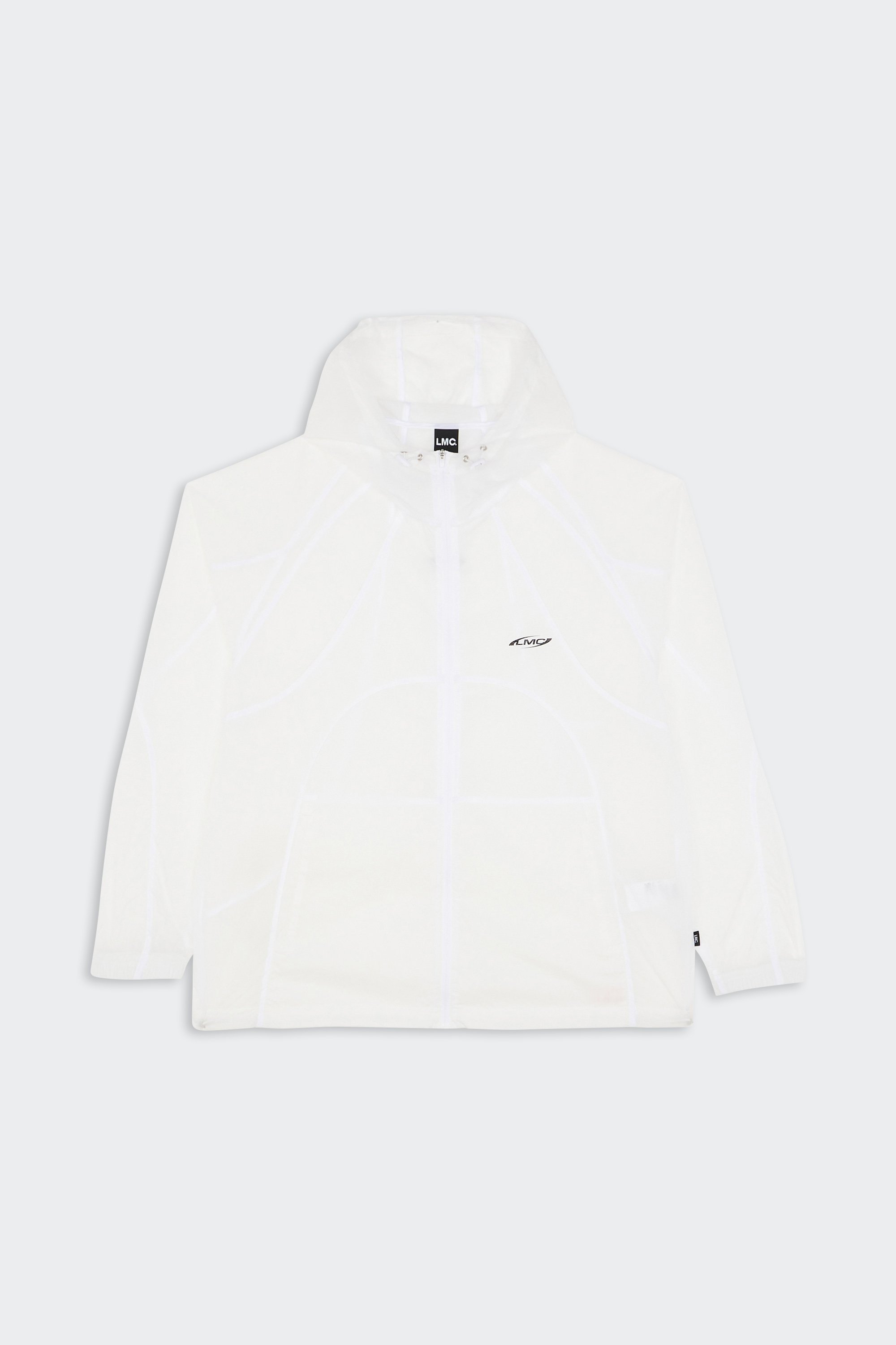 Windbreaker | White by LOST MANAGEMENT CITIES Windbreaker White