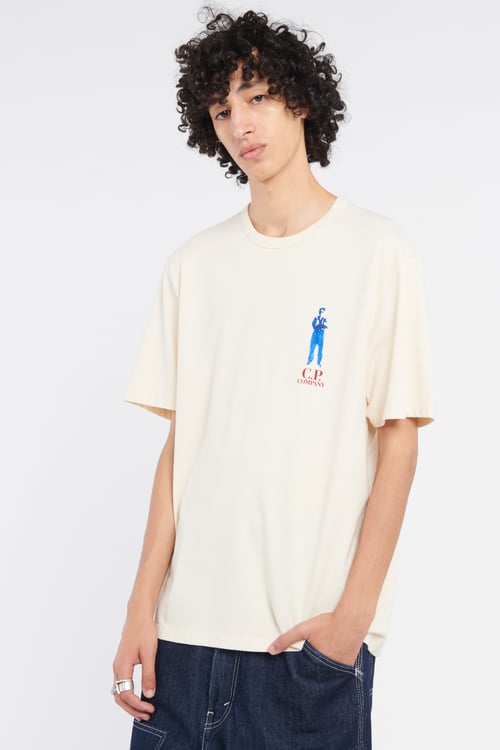 C.P. COMPANY T-shirt Vert