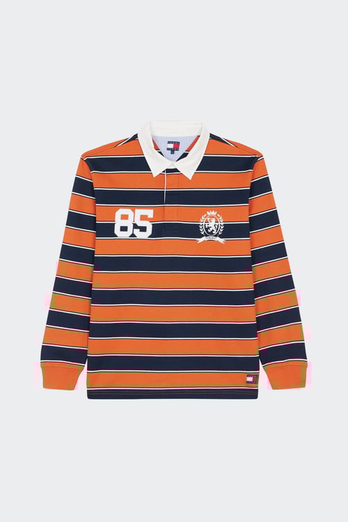 TOMMY JEANS Polo shirt Orange