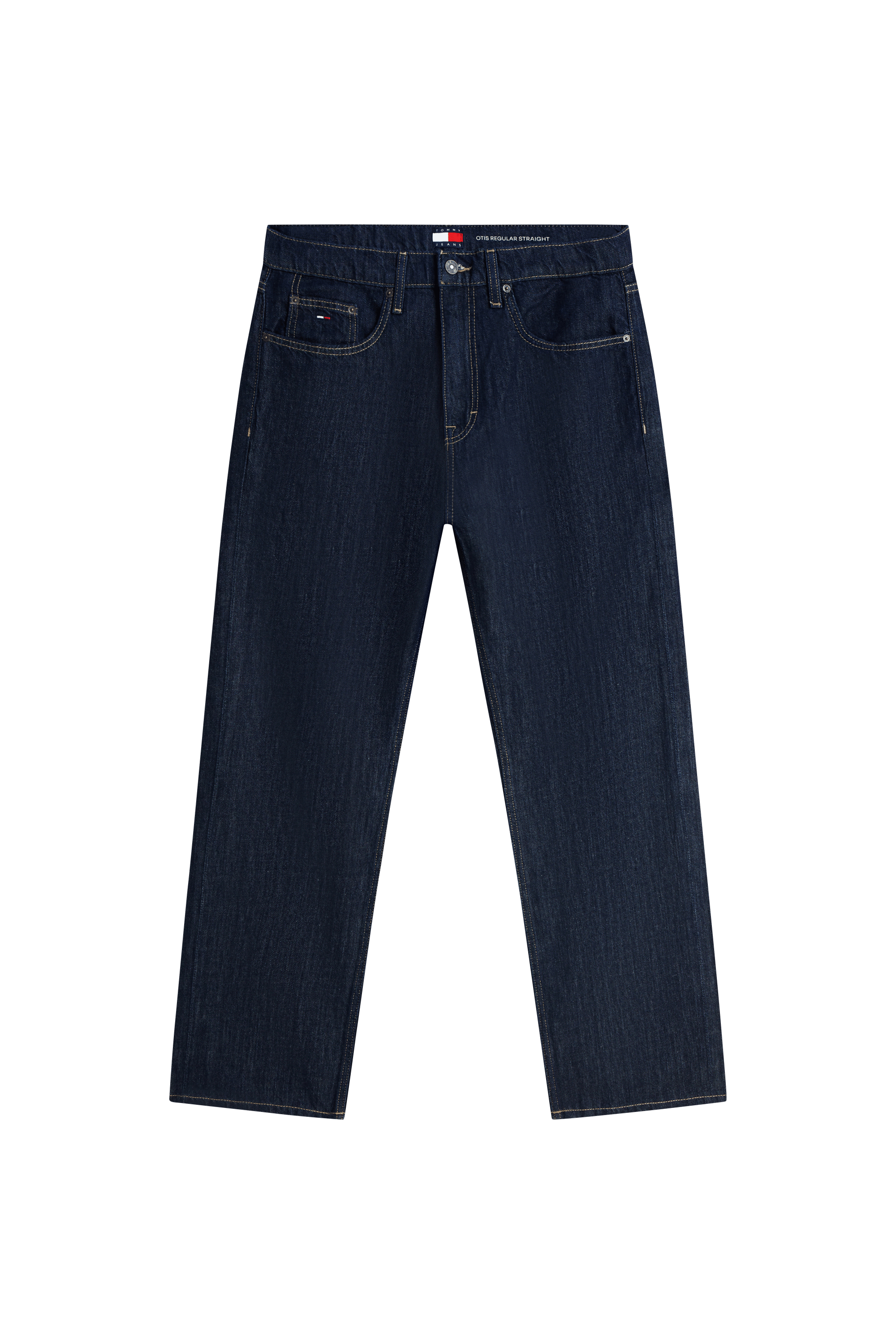 Jean droit en coton mélangé TOMMY JEANS Bleu