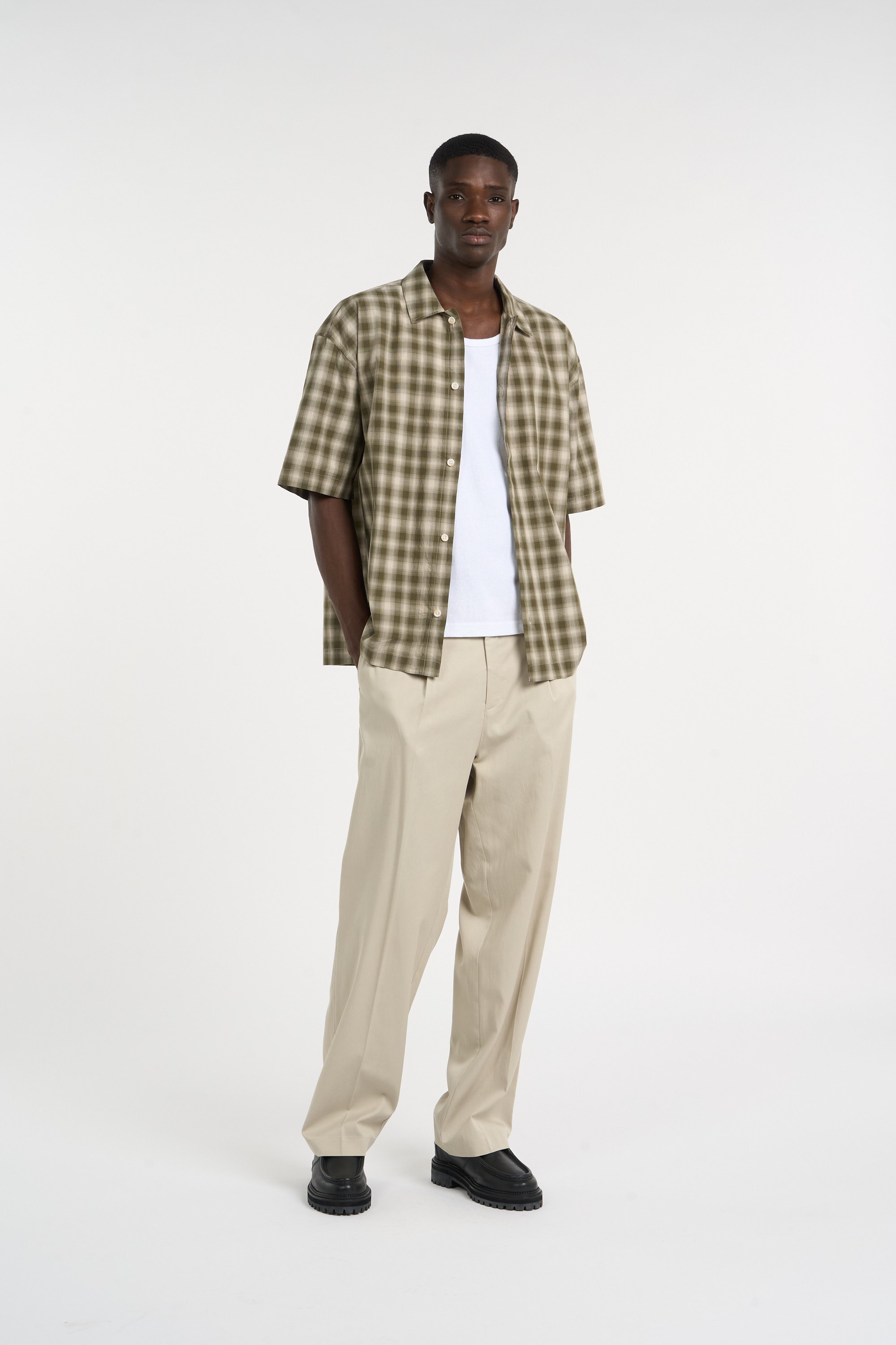 Shirt LES DEUX Green