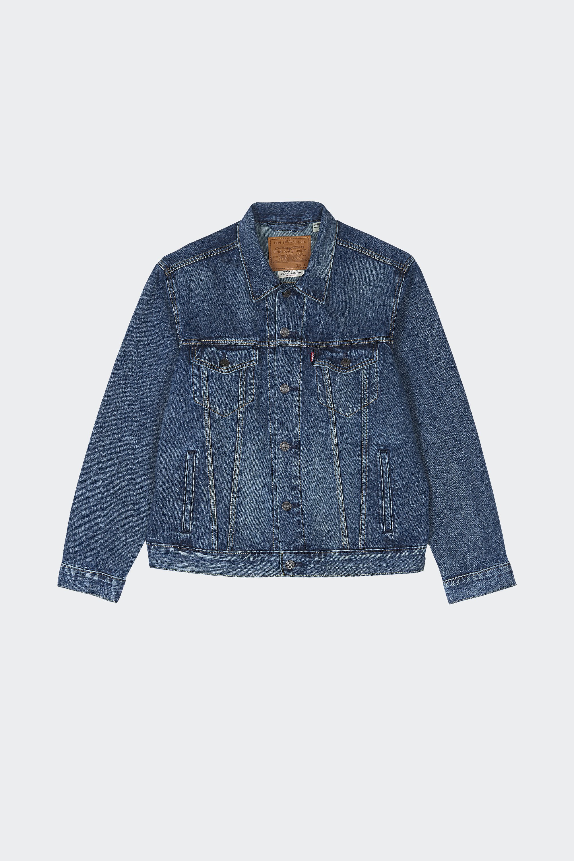 Denim jacket with classic collar | Blue by LEVI'S Denim jacket with classic collar Blue