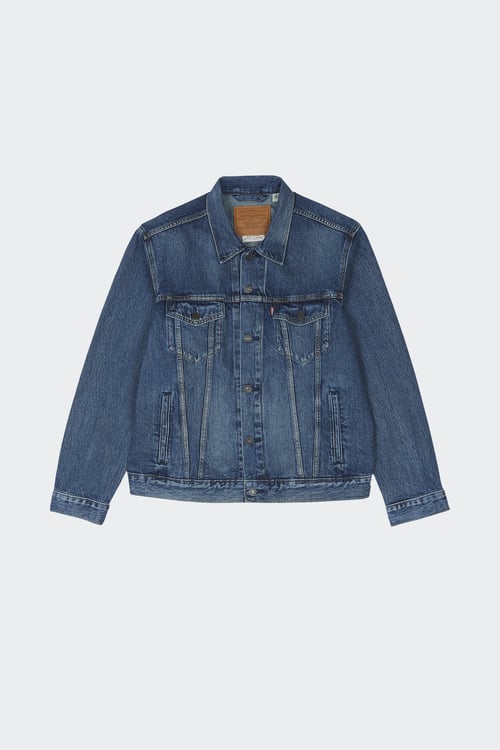 LEVI'S Veste col classique en jean Bleu