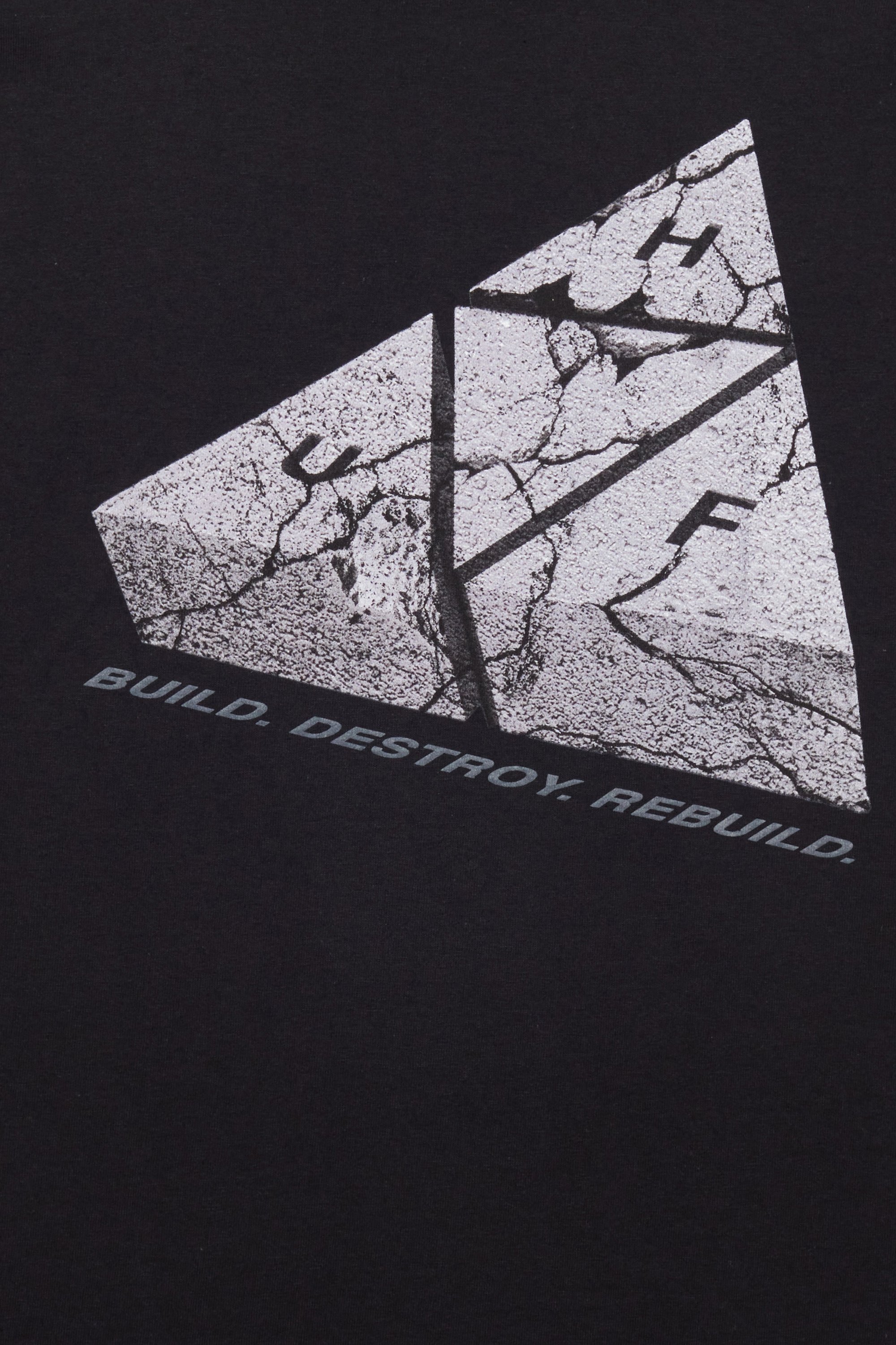 t-shirt | Noir by HUF t-shirt Noir