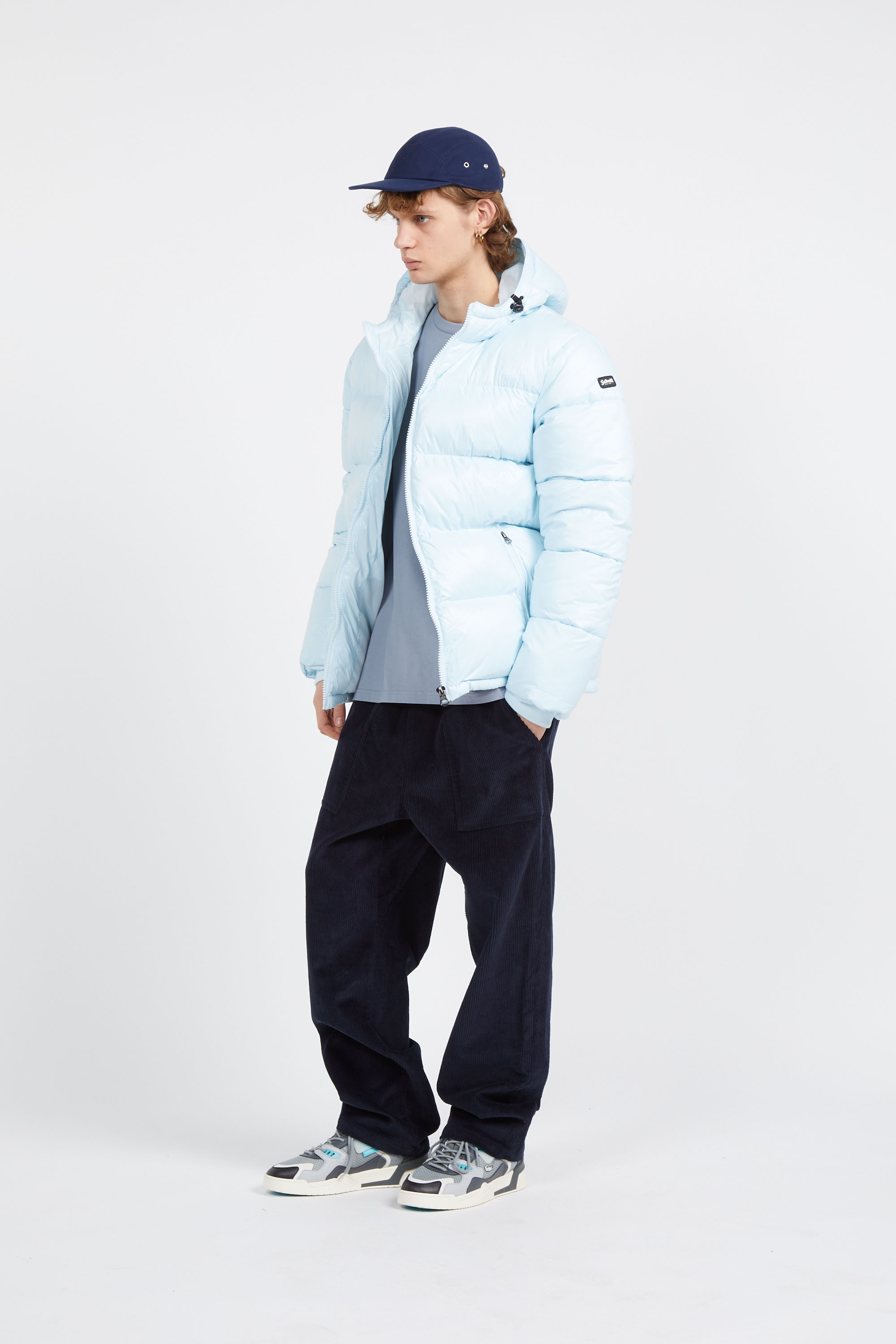 doudoune Bleu