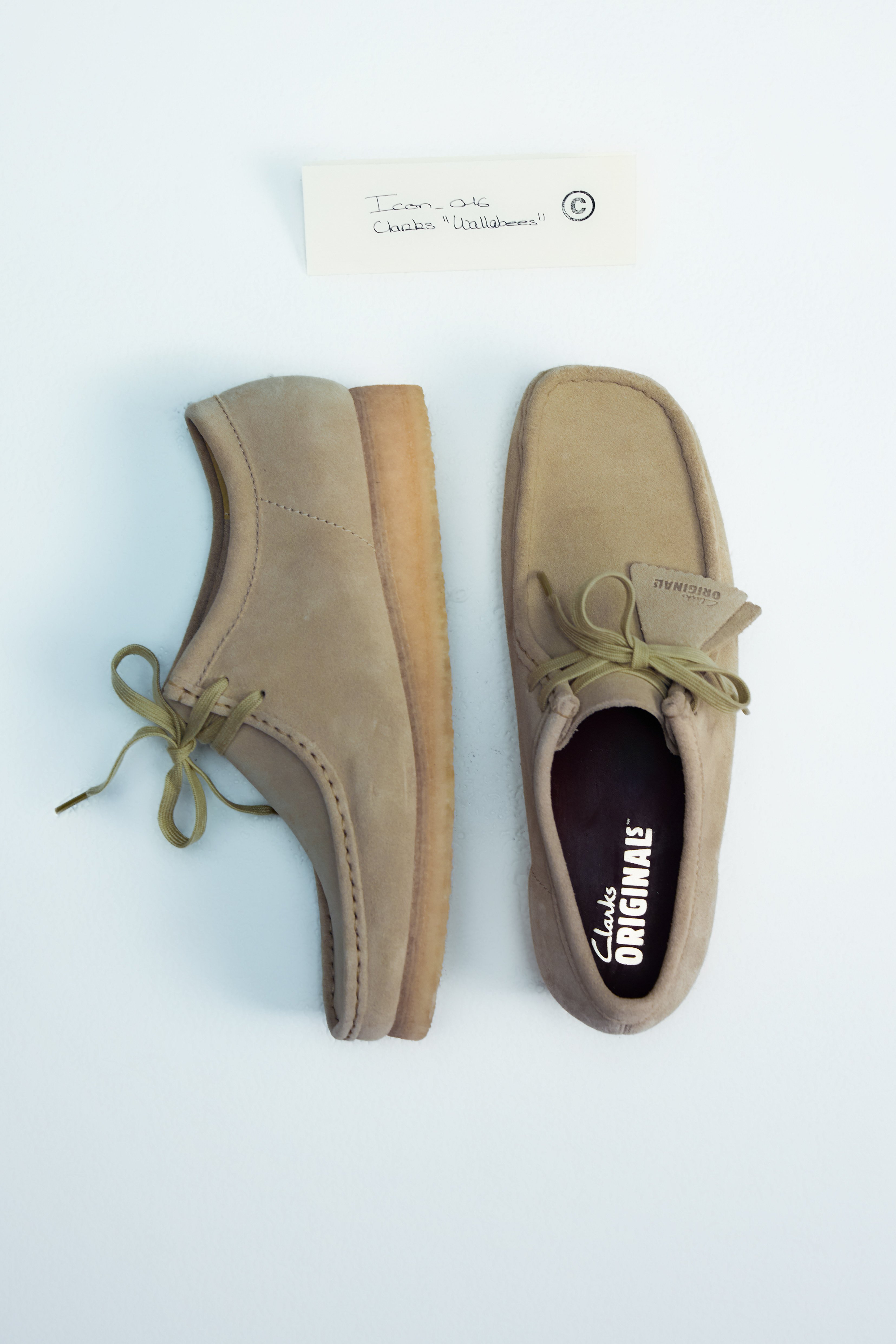 Derbies CLARKS ORIGINALS Beige