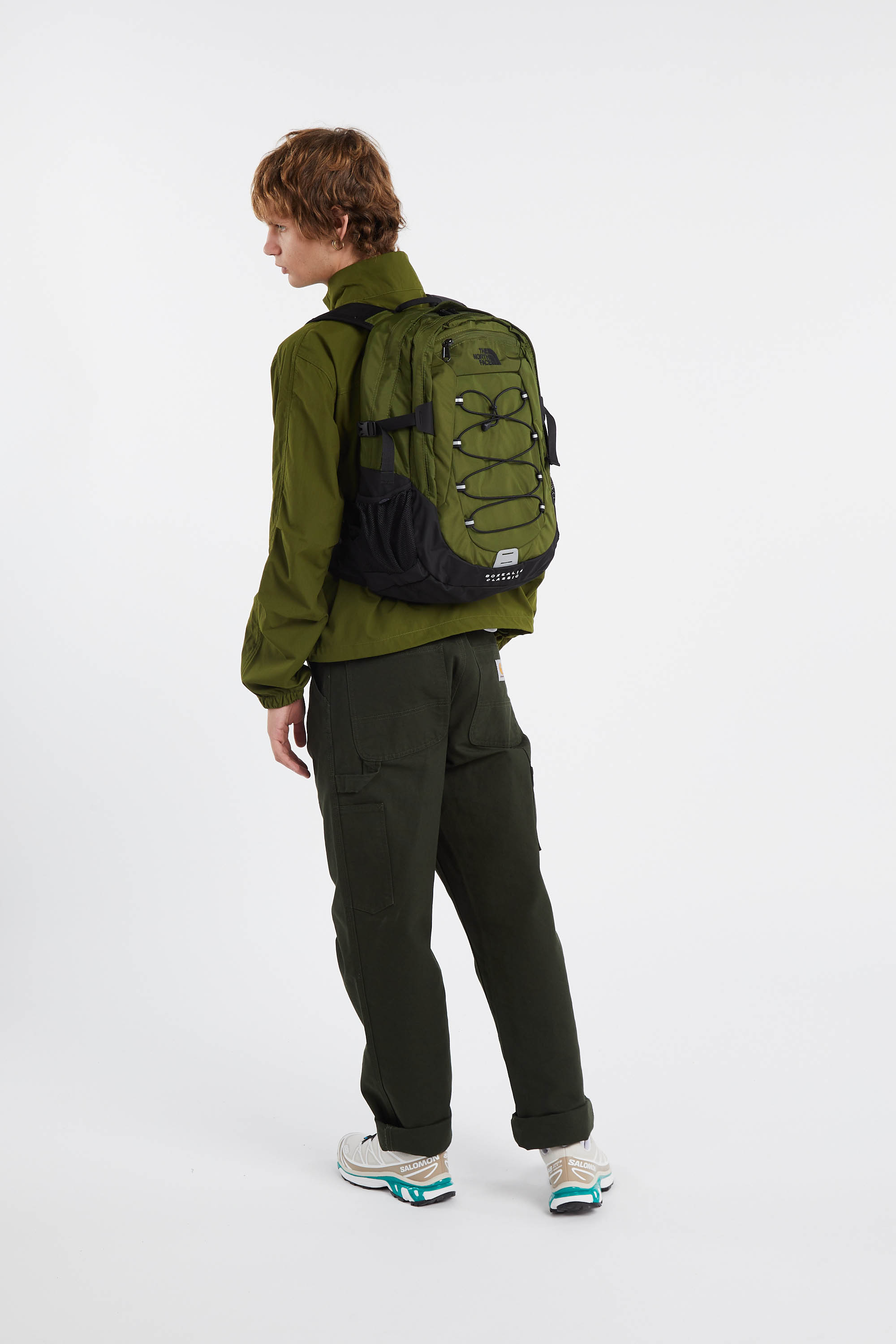 Sac à dos zippé Kaki