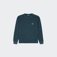 sweatshirt L/S Vista Waffle T-Shirt Deep lagoon