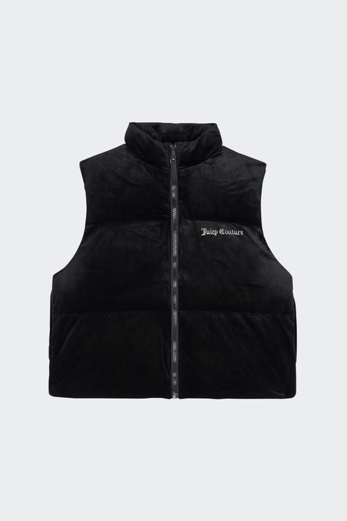 JUICY COUTURE Doudoune sans manche Noir