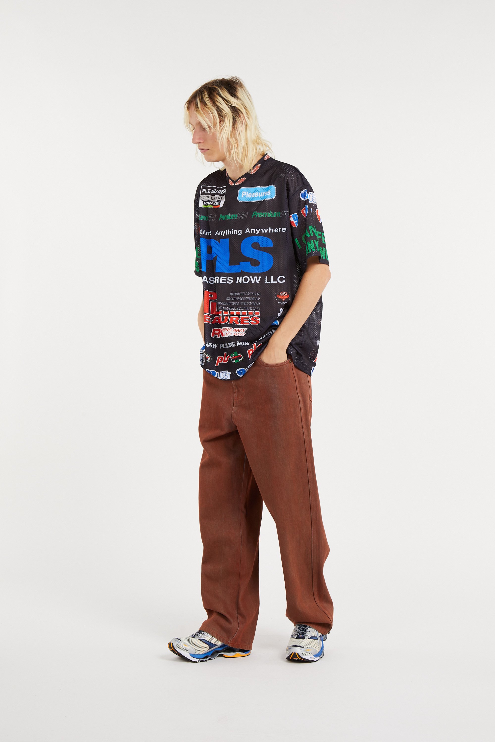 Jeans PLEASURES Brown