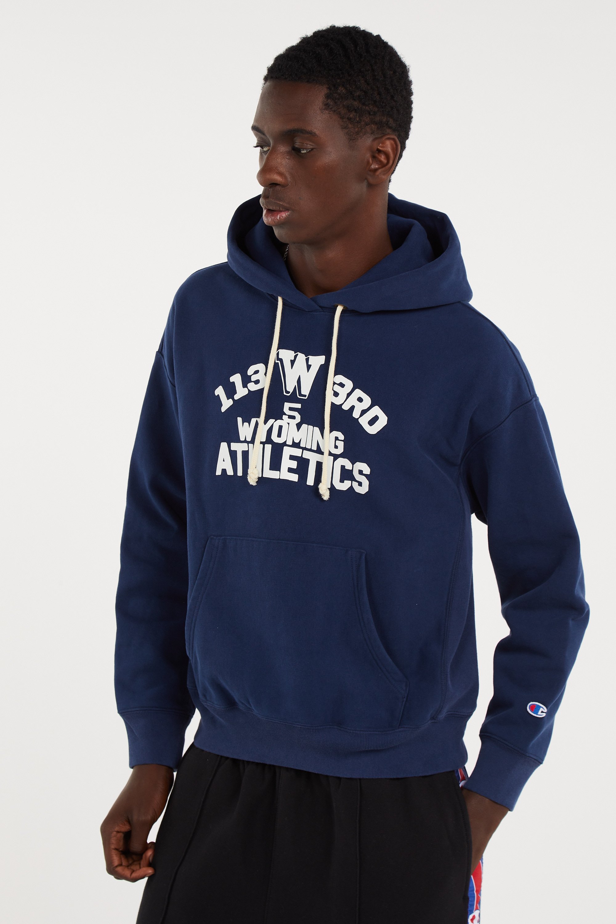 Tommy badge sweatshirt | Blue CHAMPION Men