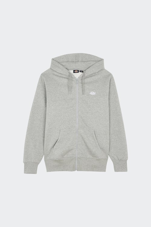 DICKIES Hoodie zippé Gris