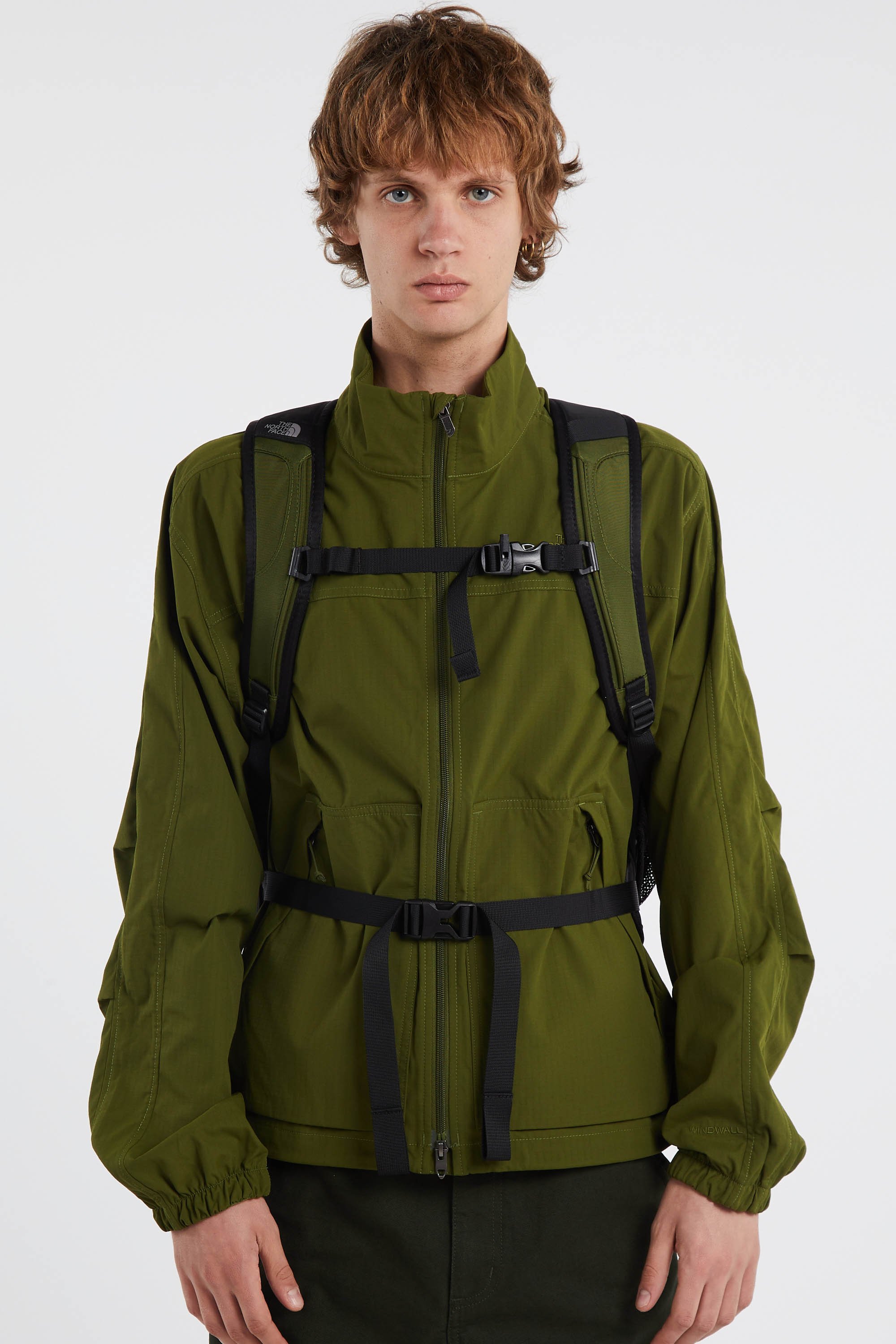 Sac à dos zippé THE NORTH FACE Kaki