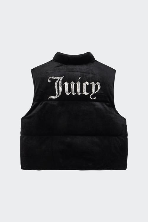 JUICY COUTURE Doudoune sans manche Noir