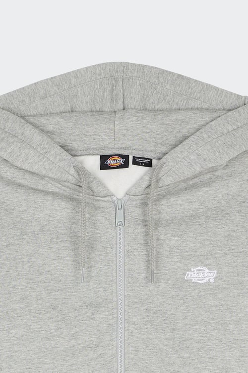 DICKIES Hoodie zippé Gris