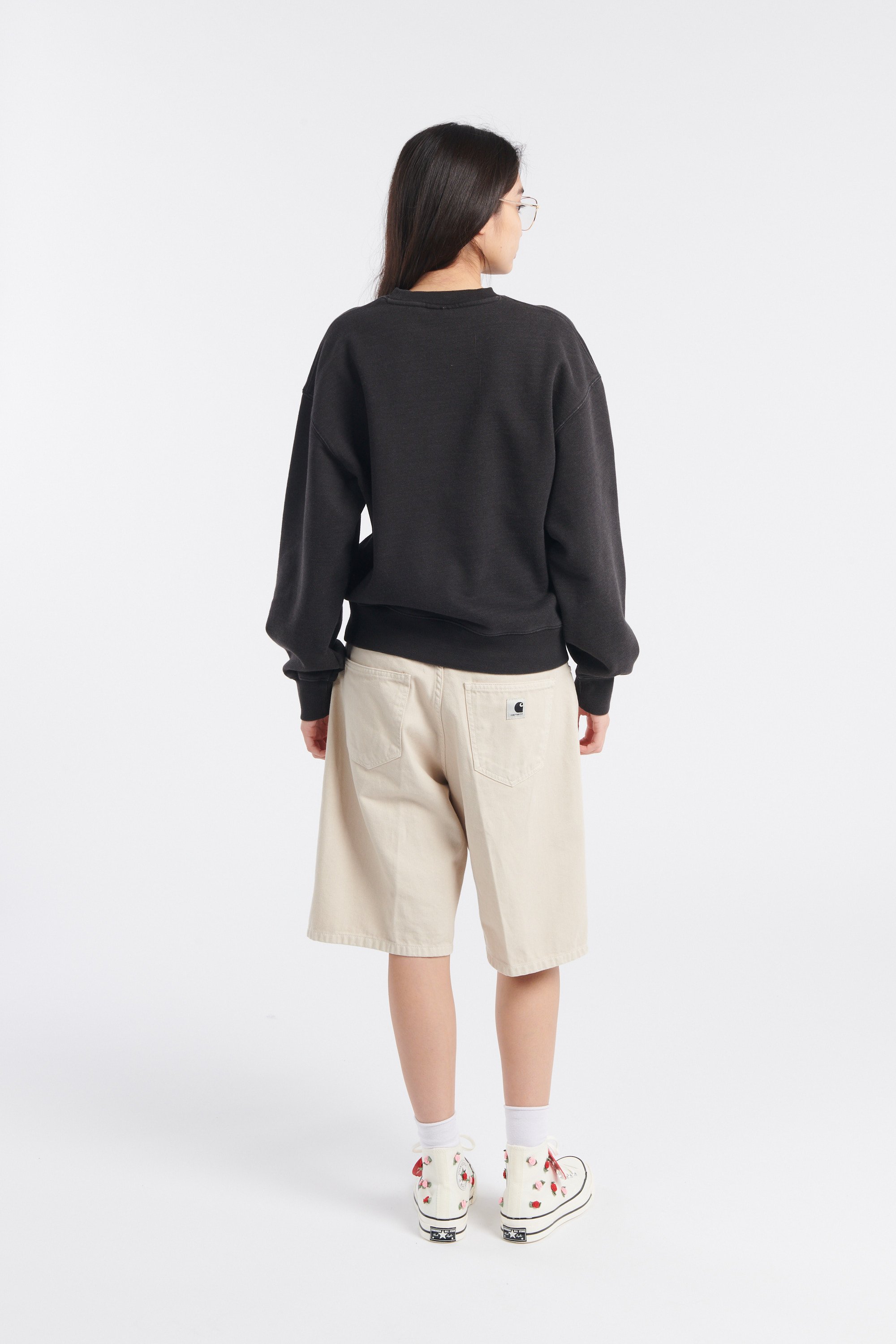 sweatshirt | Black by CARHARTT WIP sweatshirt Black