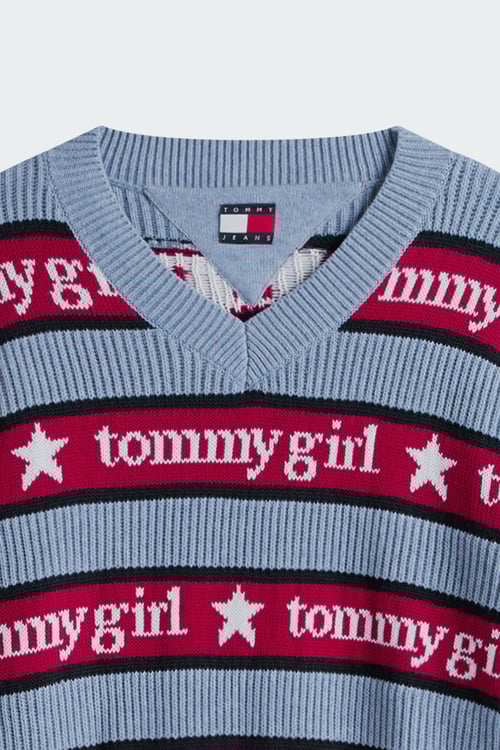 TOMMY JEANS Pull Bleu