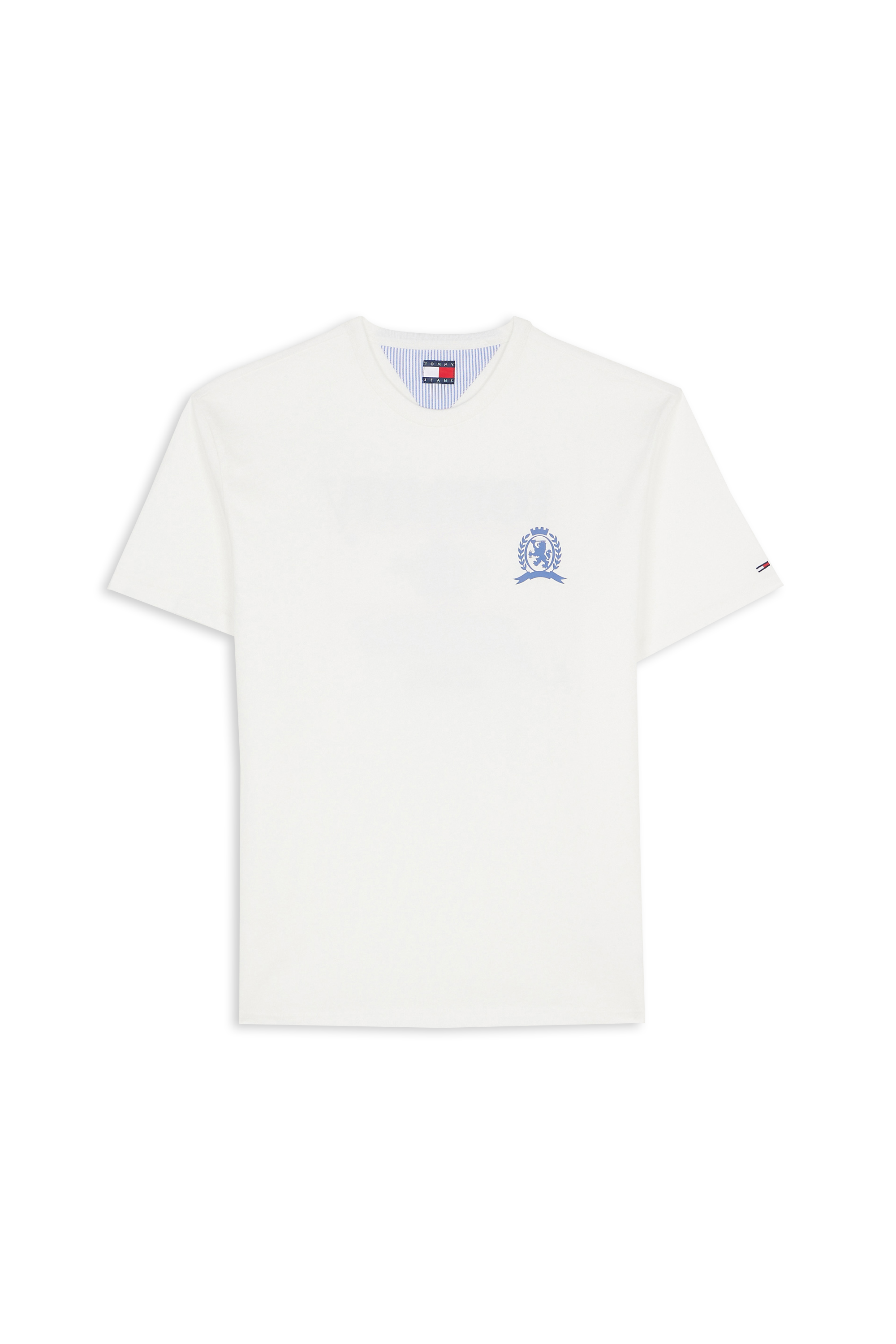 Regular-fit round-neck cotton T-shirt White