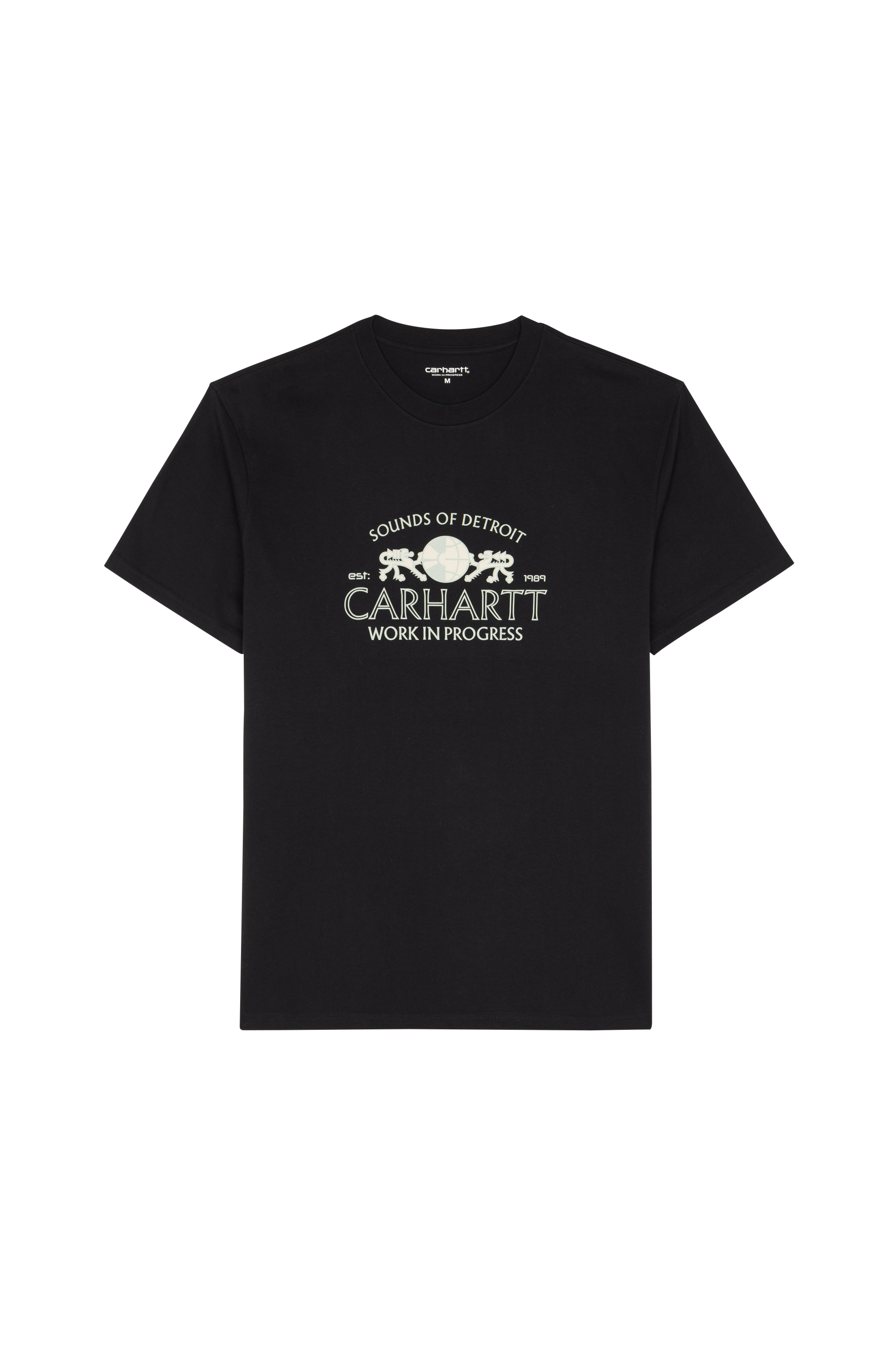 Regular-fit round-neck cotton T-shirt S/S Gatecrasher T-Shirt Black