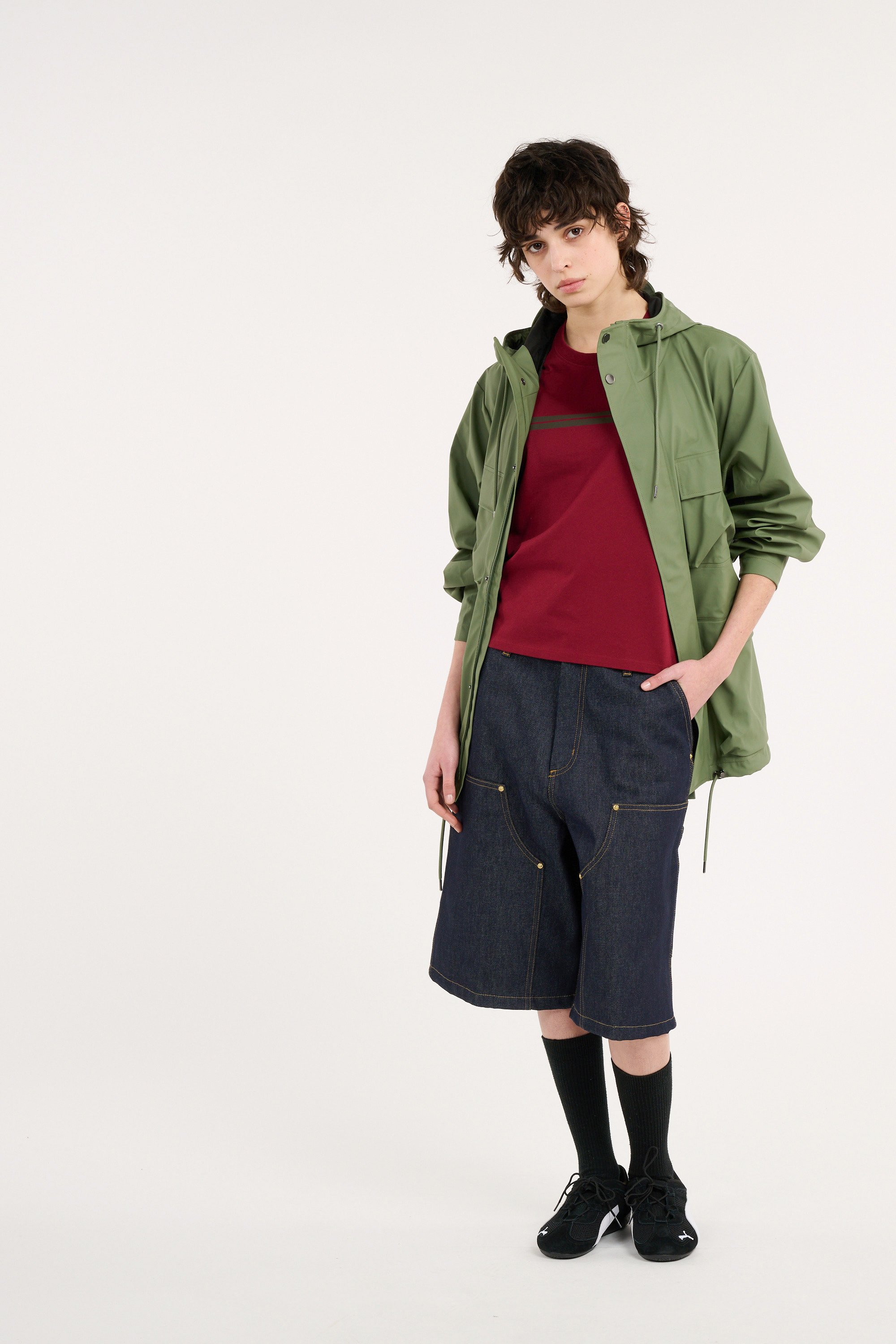 Parka RAINS Vert