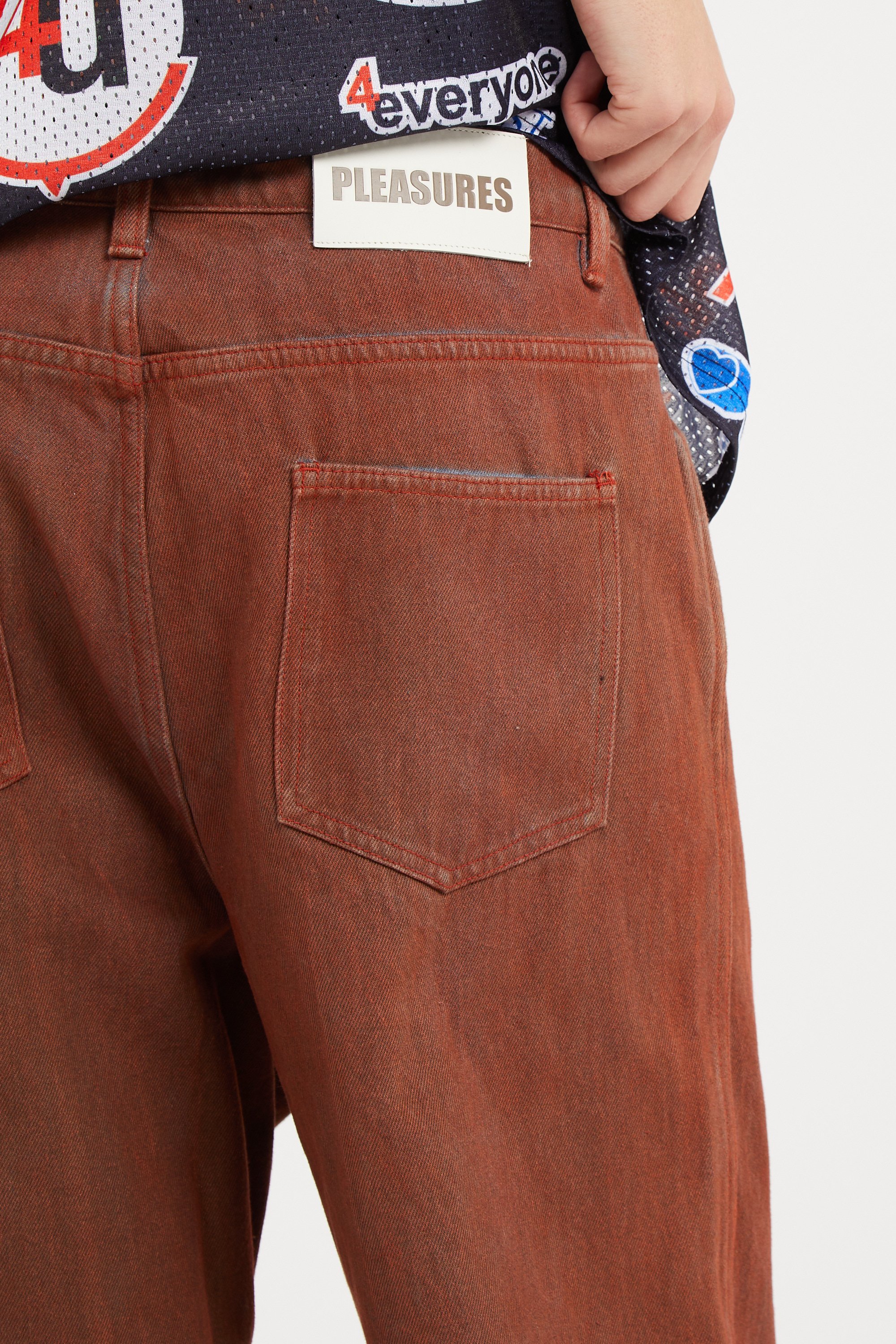 Jean | Marron PLEASURES Homme