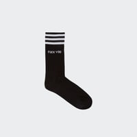 Chaussettes FUCK YOU White - black