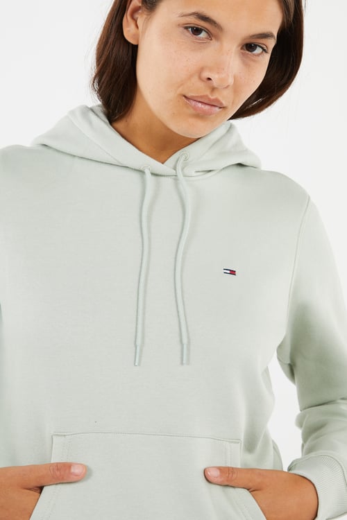 TOMMY JEANS Hoodie Vert