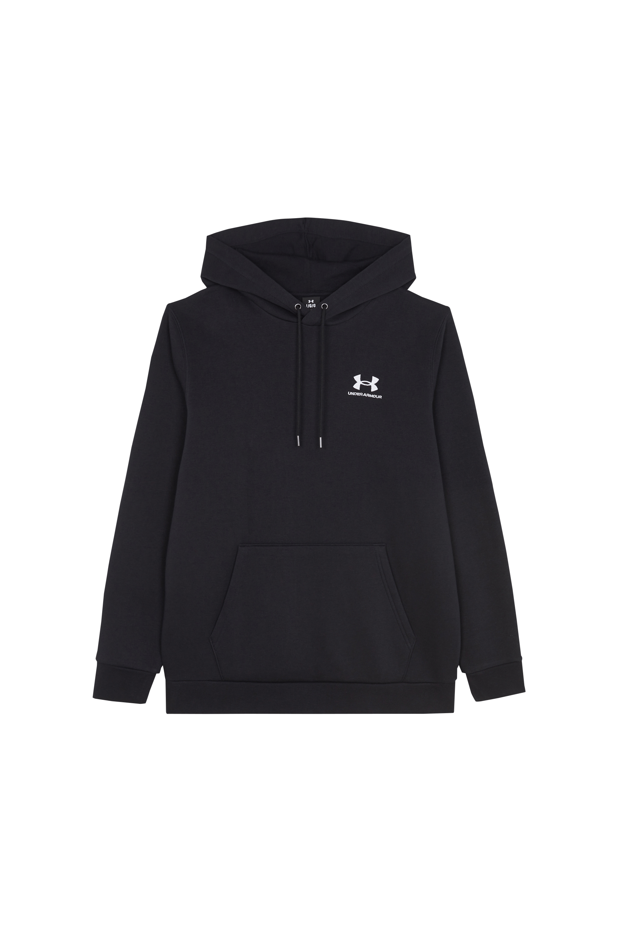 Hoodie UA ICON FLEECE HOODIE Black / white