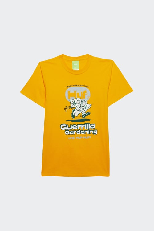 HUF t-shirt Jaune
