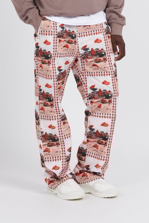 DAILY PAPER Pantalon Multicolore