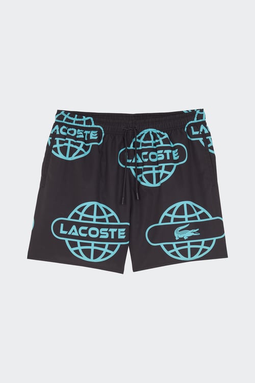 Short De Bain Noir Lacoste Homme Citadium