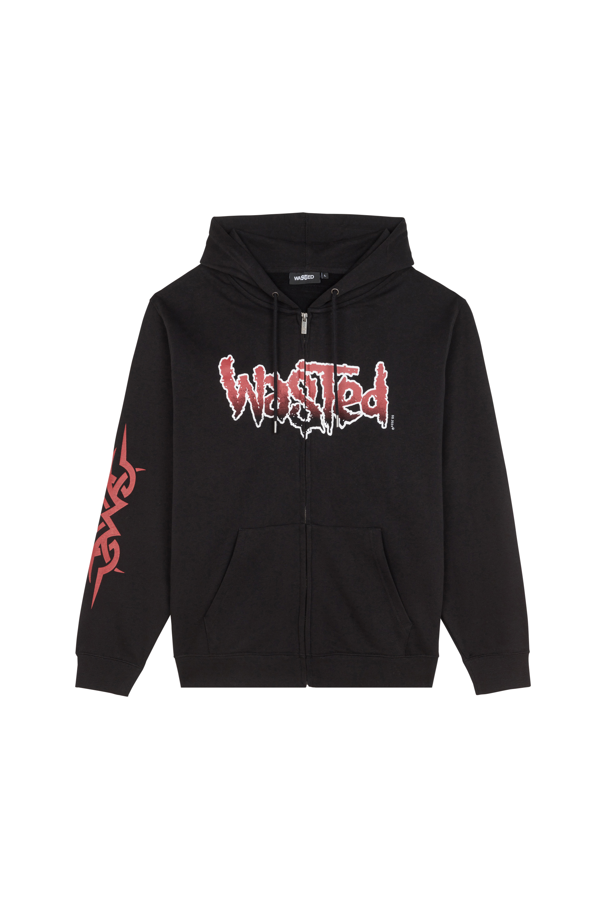 Hoodie zippé Noir