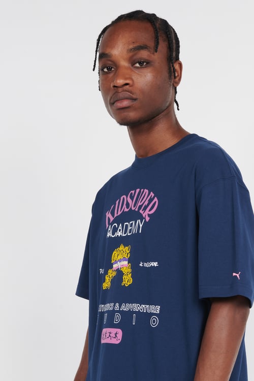 PUMA T-shirt Bleu