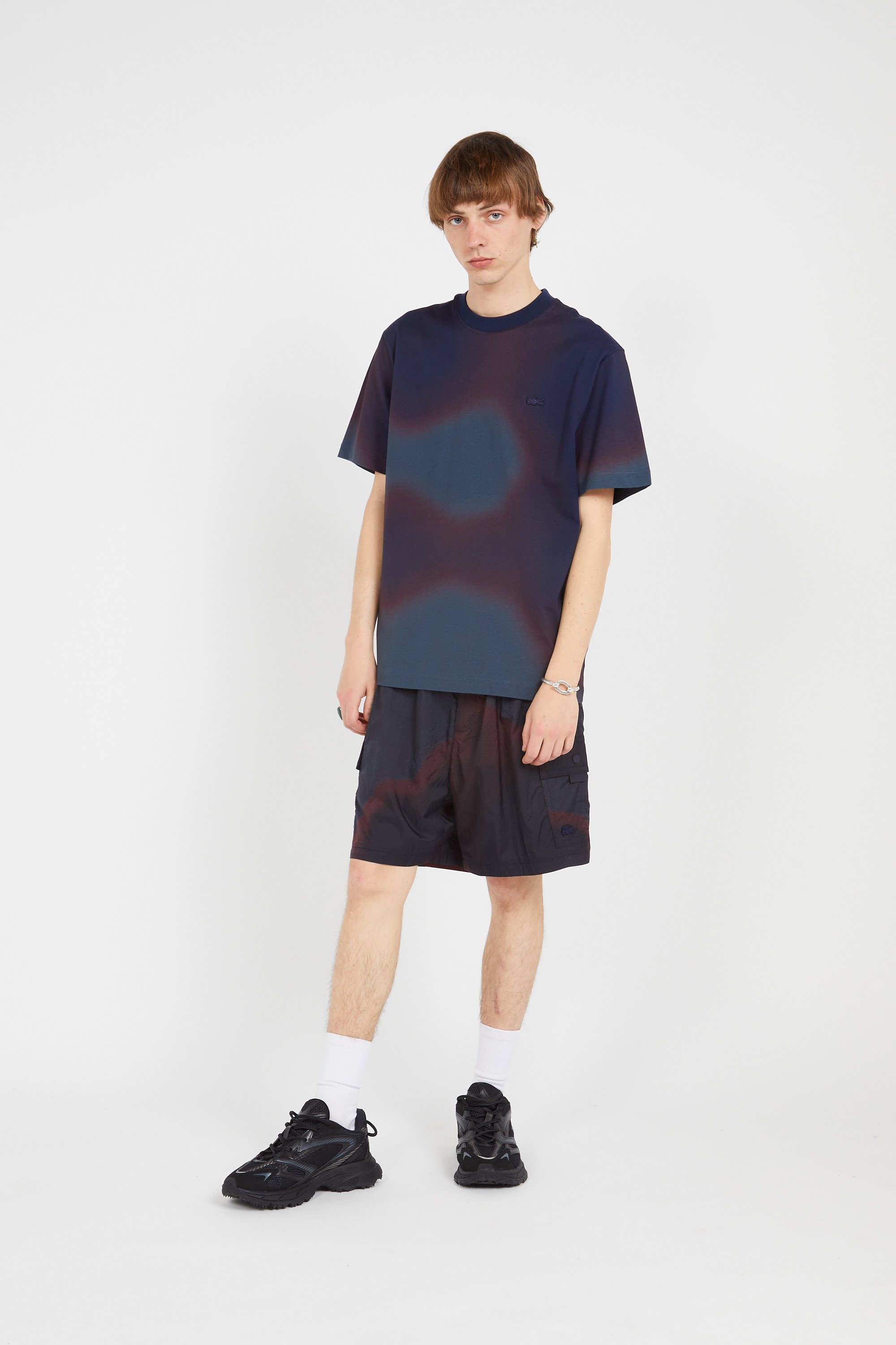 Short de bain LACOSTE Multicolore