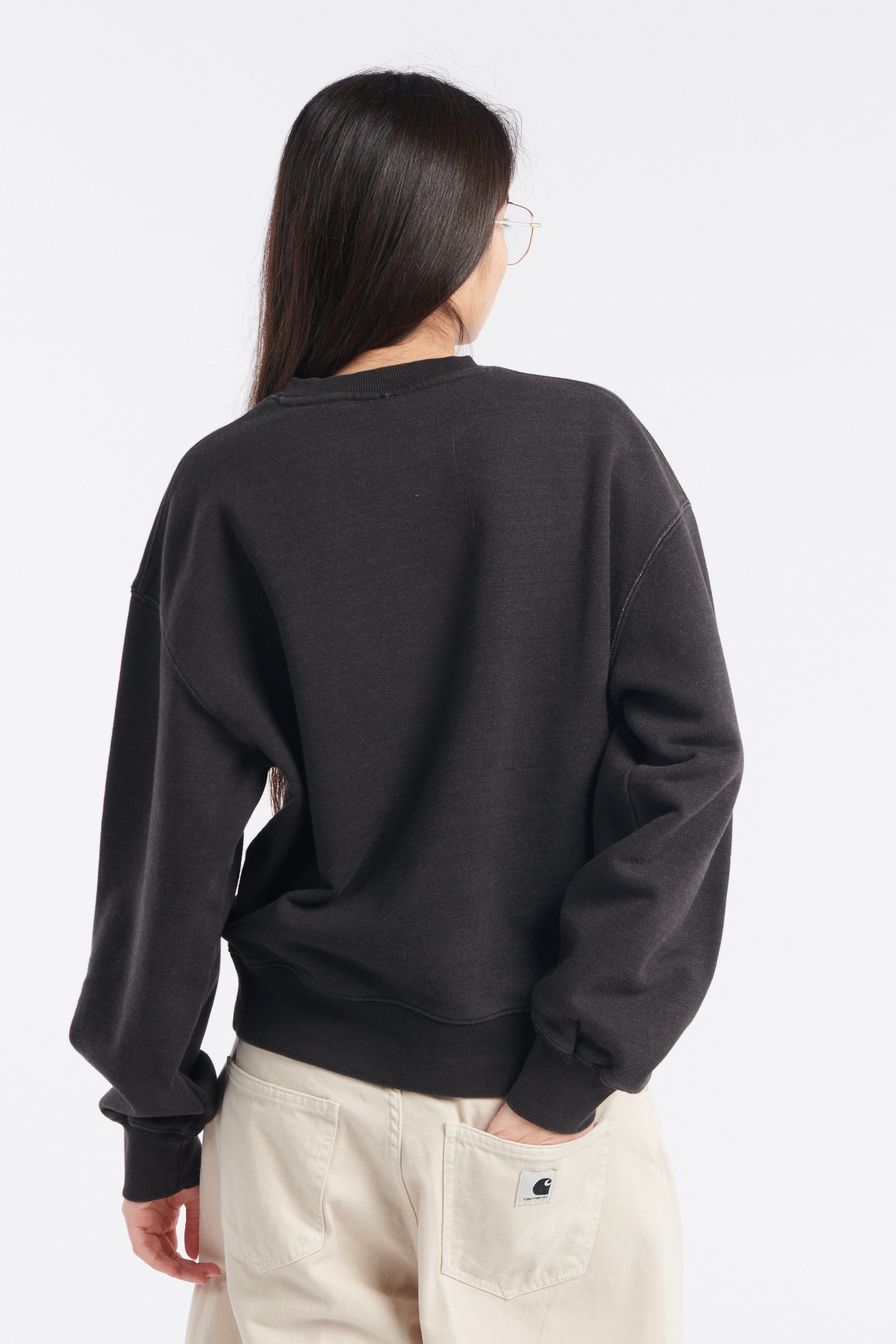 sweatshirt | Black by CARHARTT WIP sweatshirt Black