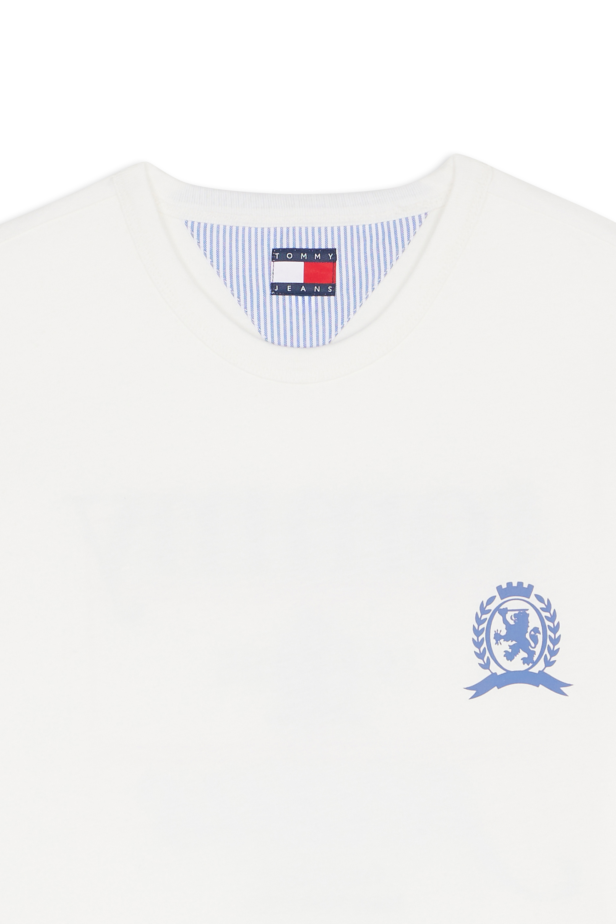 Regular-fit round-neck cotton T-shirt White