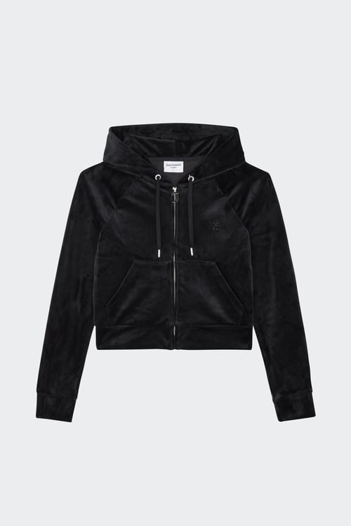 JUICY COUTURE Hoodie zippé Noir