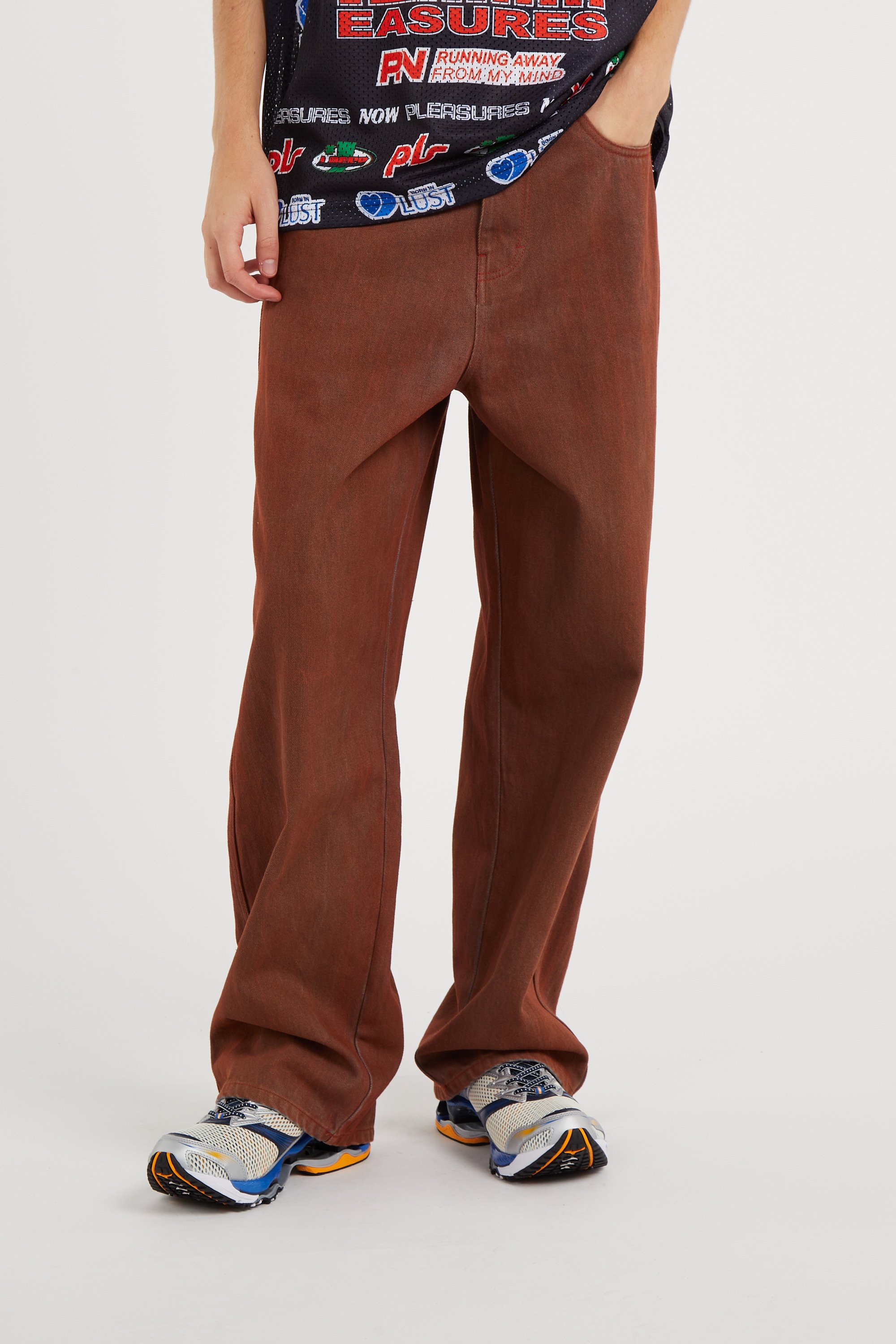 Jean | Marron PLEASURES Homme