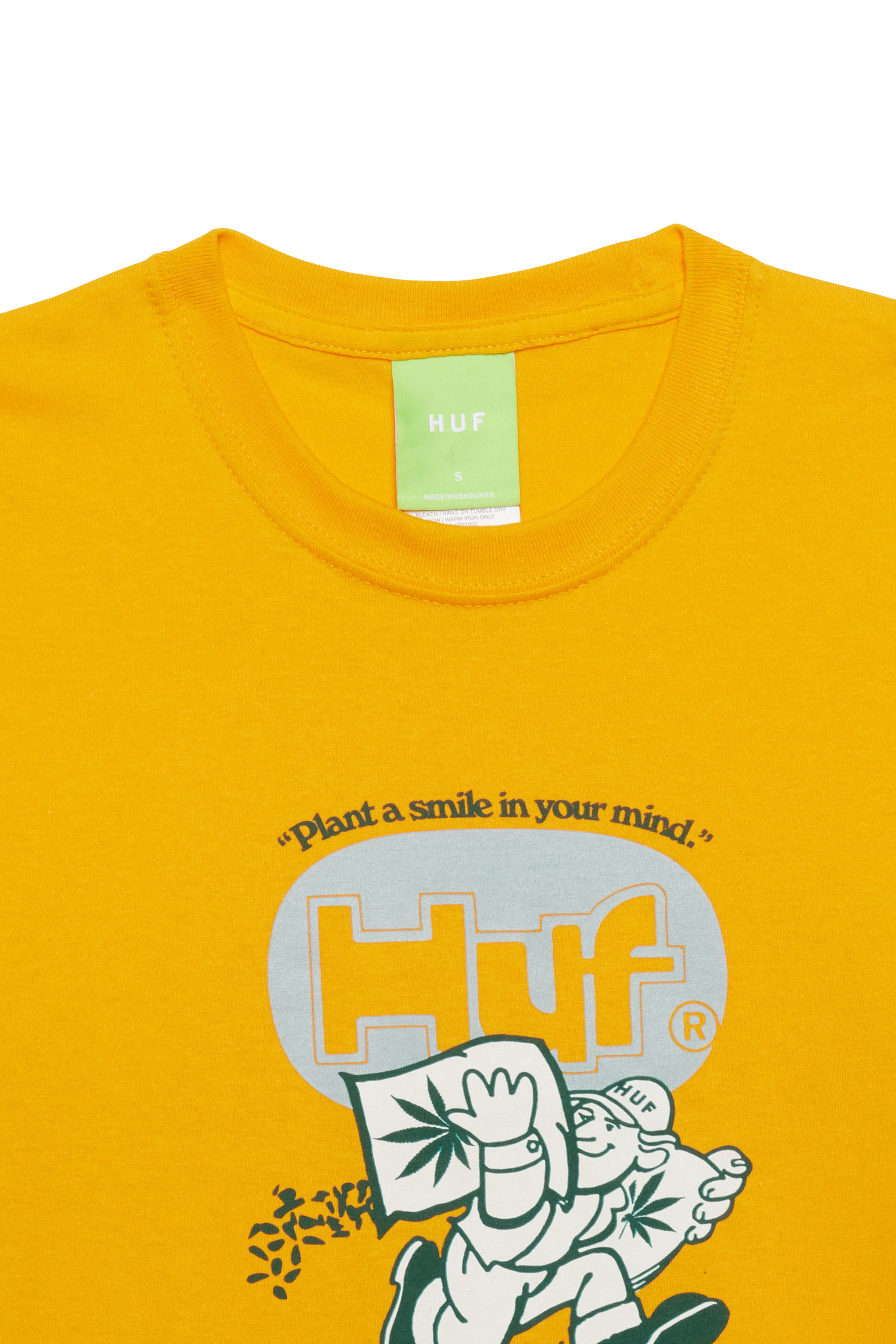 t-shirt HUF Yellow
