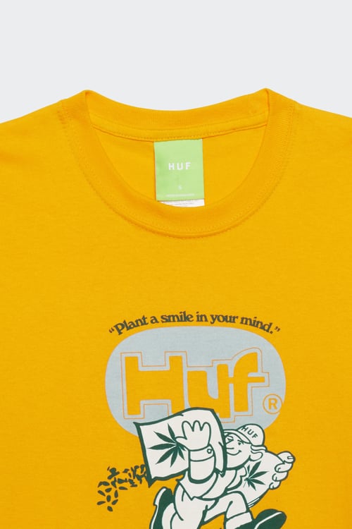 HUF t-shirt Jaune